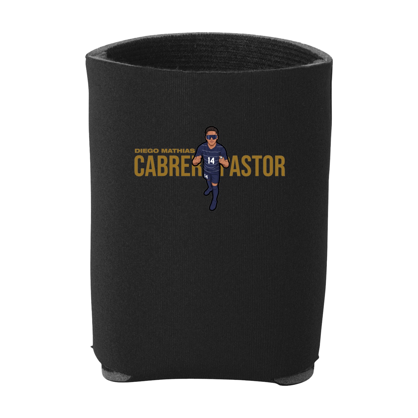 Can Holder — Player Name in Black