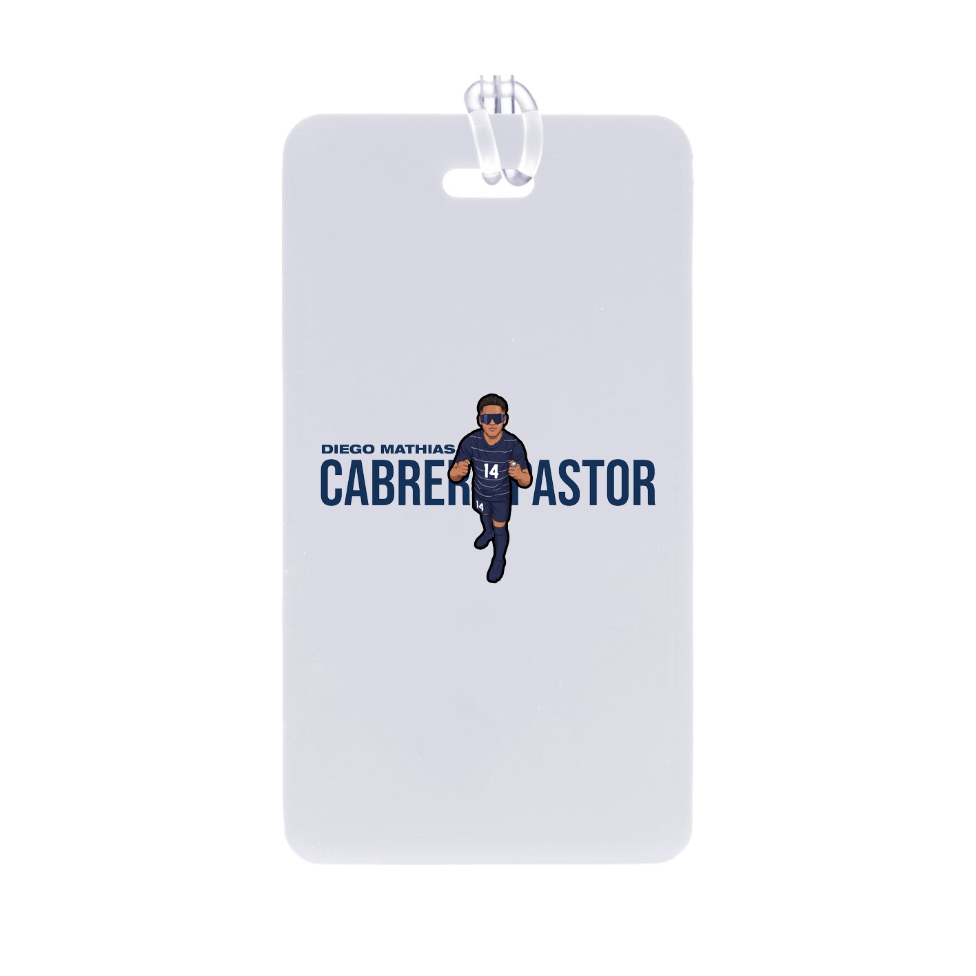 Bag Tag — Player Name in Classic