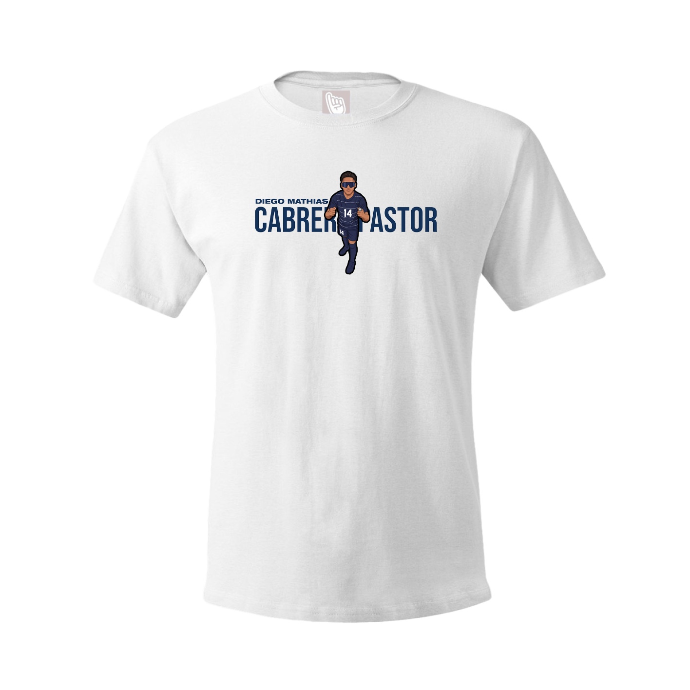 Youth Tee — Player Name in White