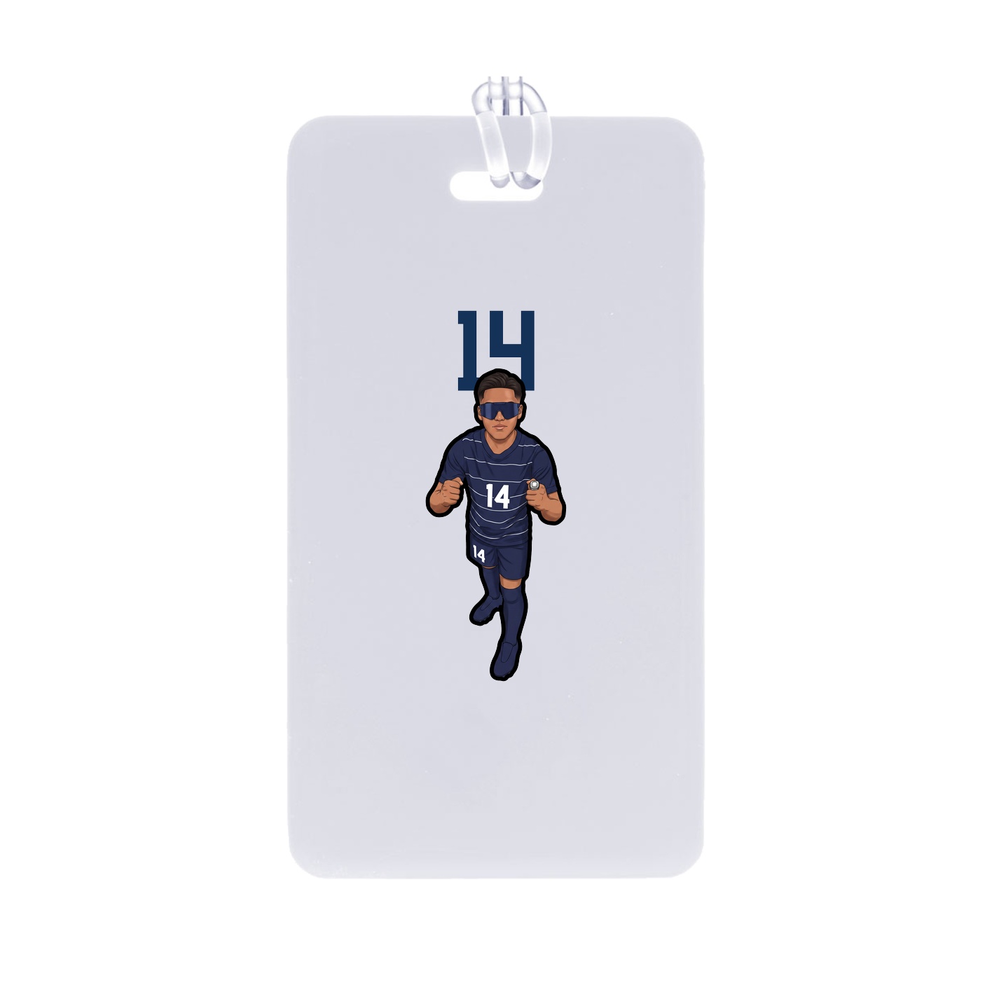 Bag Tag — Number Top in Classic