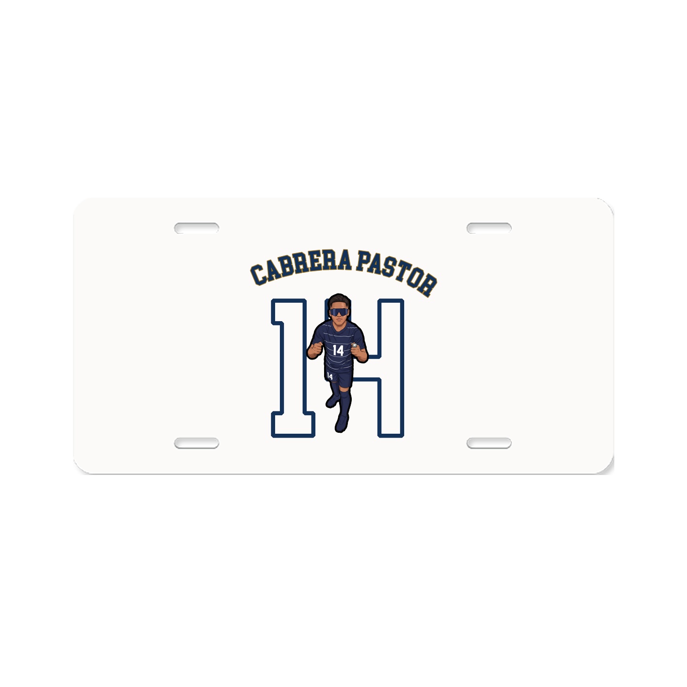 License Plate — Shirsey Arch in Classic