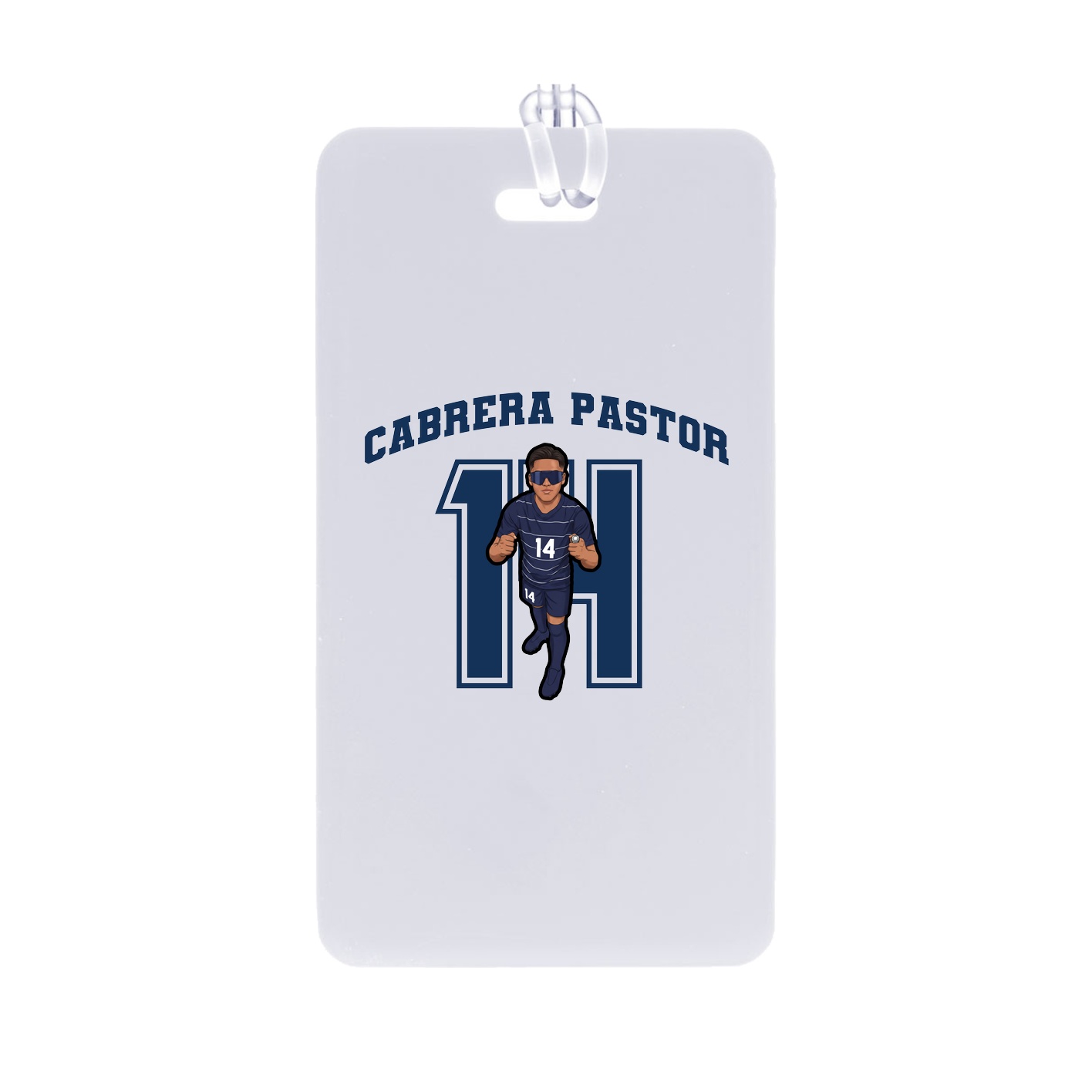 Bag Tag — Number in Classic