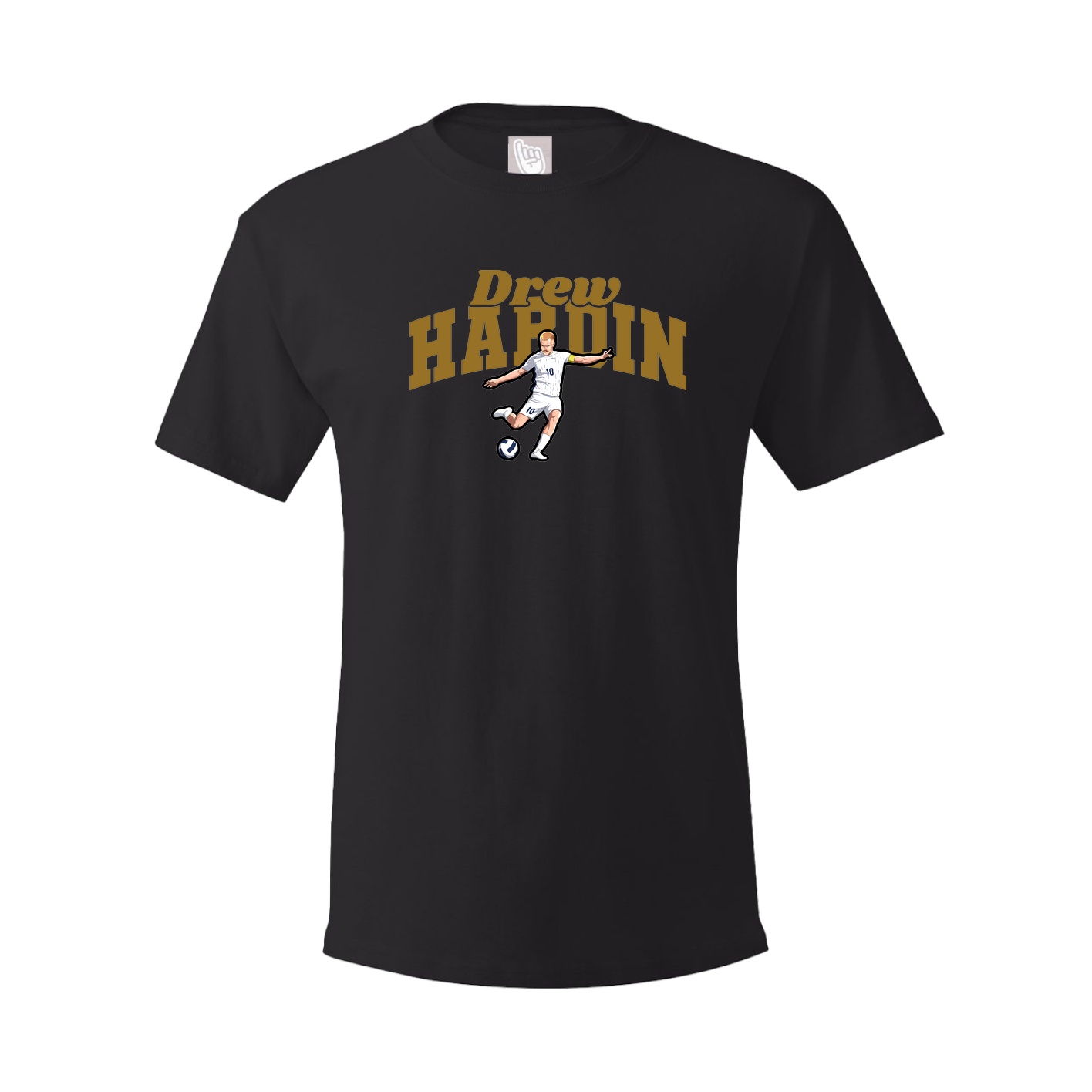 Youth Tee — Signature Arch in Black