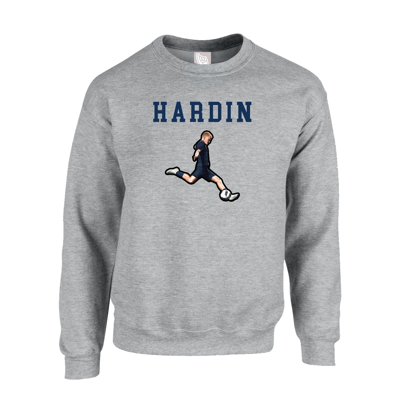 Fleece Crew — Shirsey in Grey