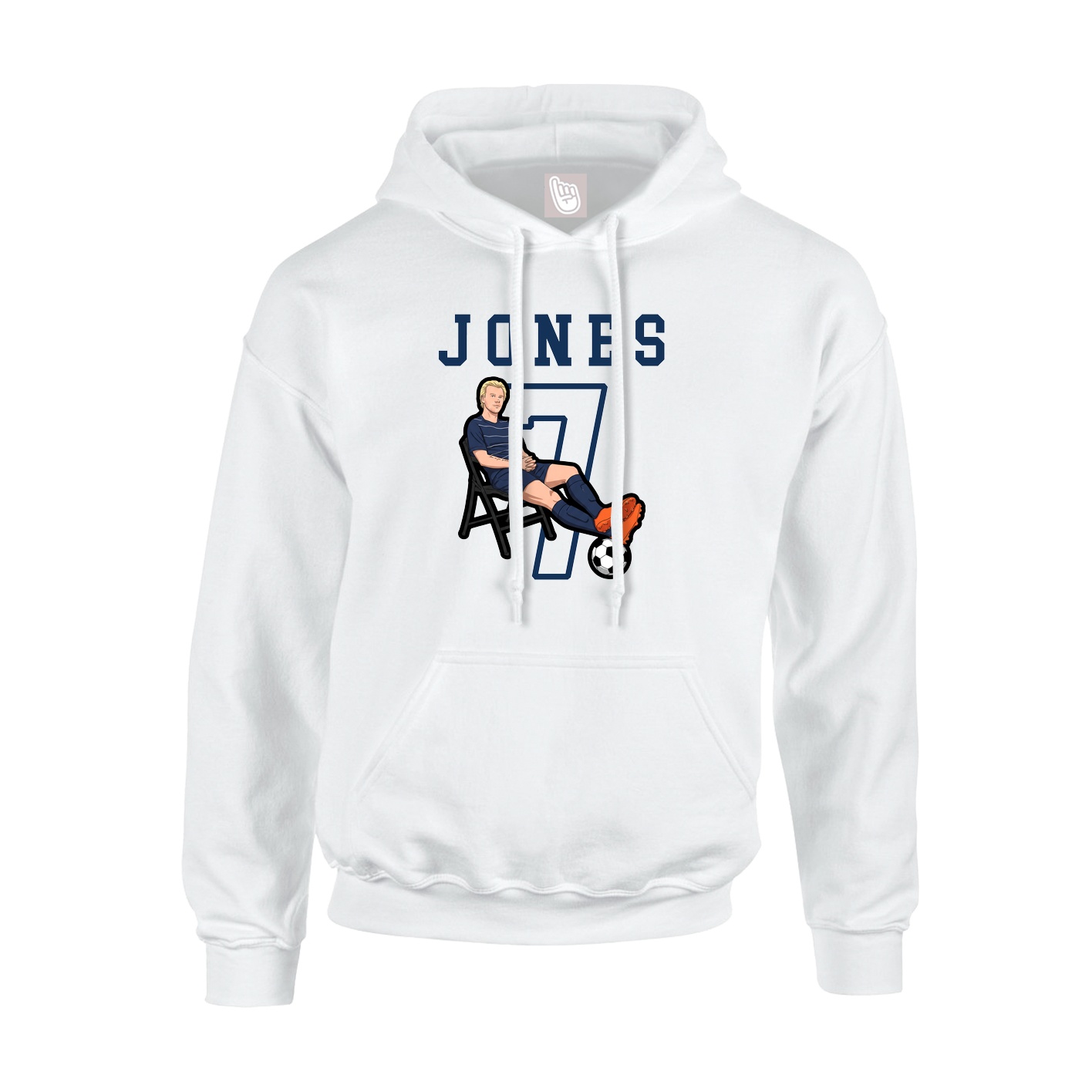 Hoodie — Shirsey in White
