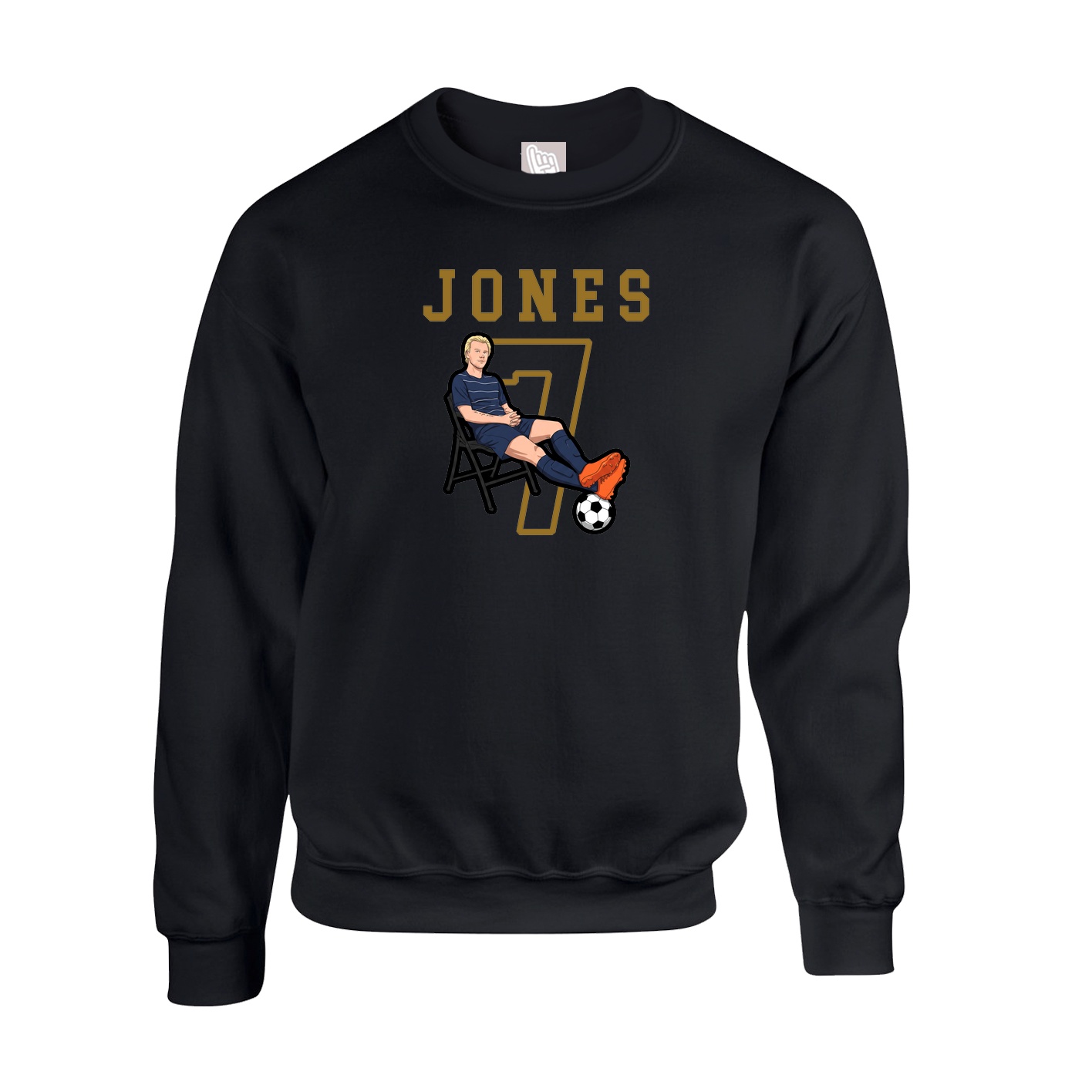 Fleece Crew — Shirsey in Black