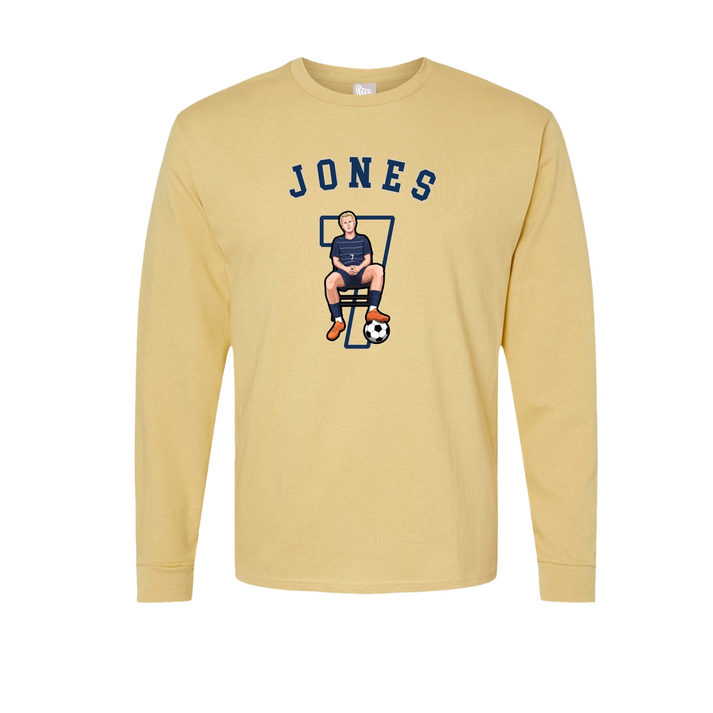 Long Sleeve Tee — Shirsey Arch in Vegas Gold
