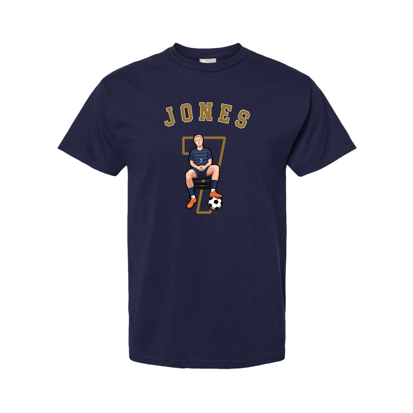 Youth Tee — Shirsey Arch in Navy