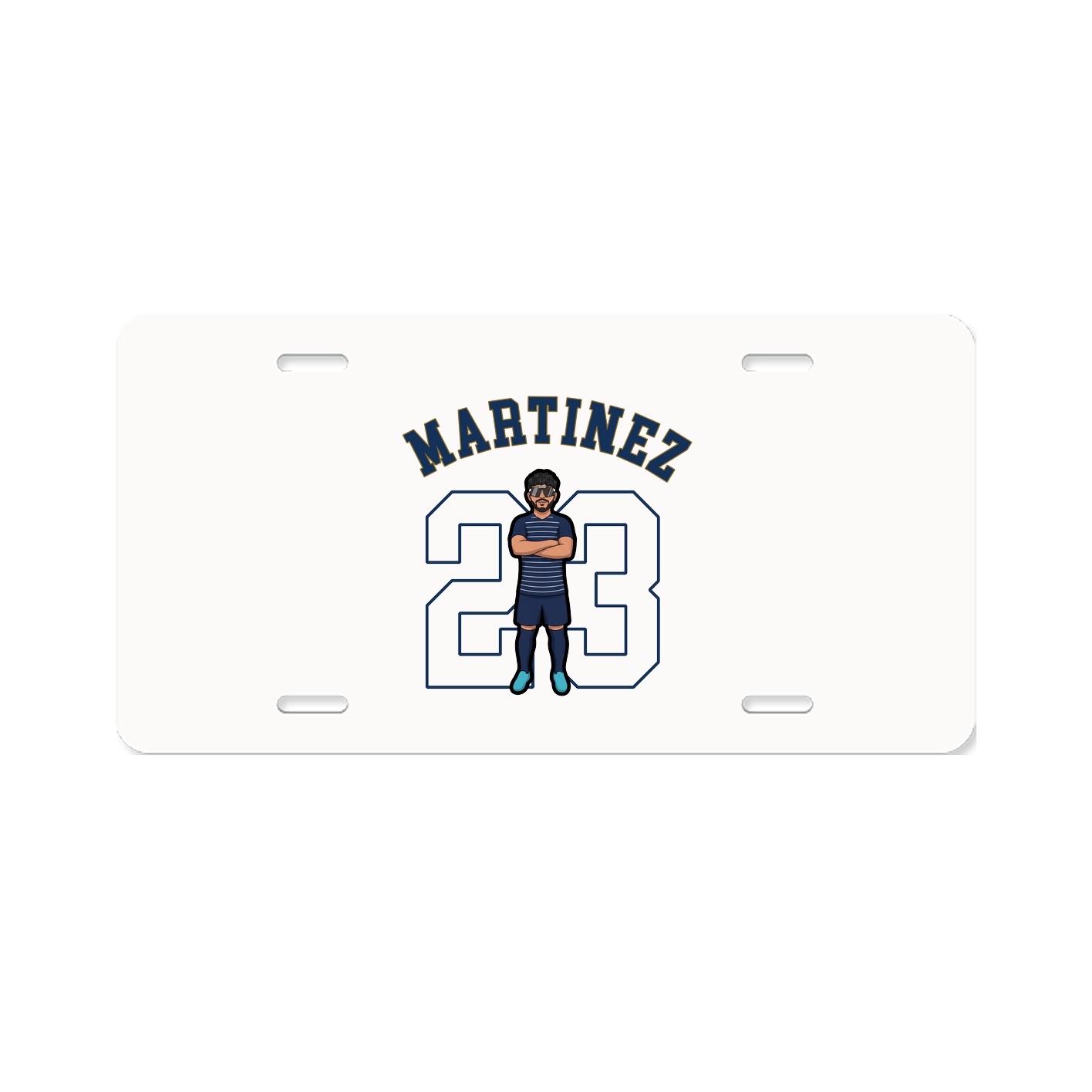 License Plate — Shirsey Arch in Classic