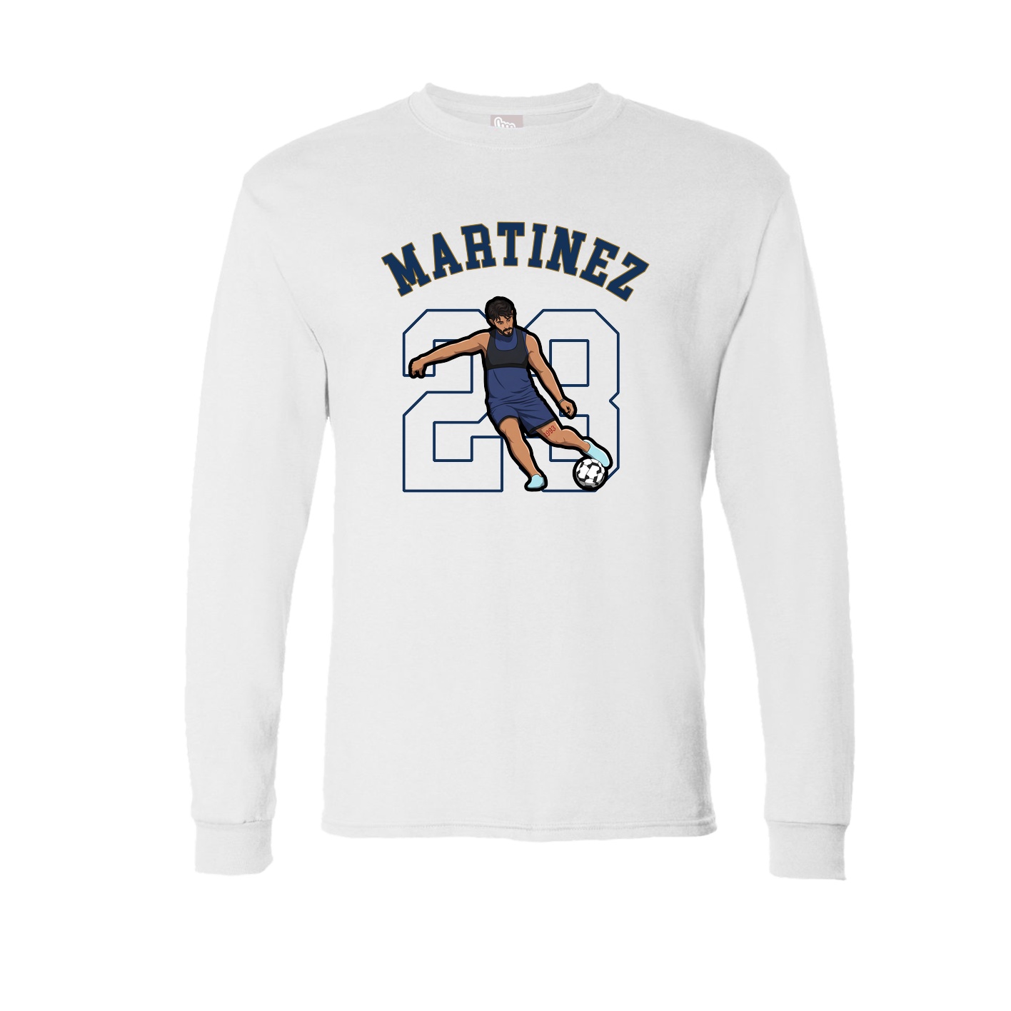 Long Sleeve Tee — Shirsey Arch in White