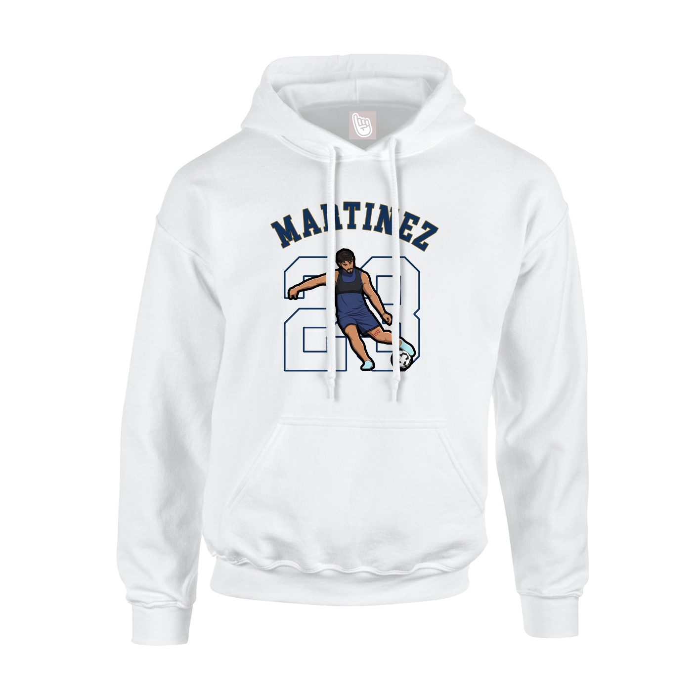 Hoodie — Shirsey Arch in White