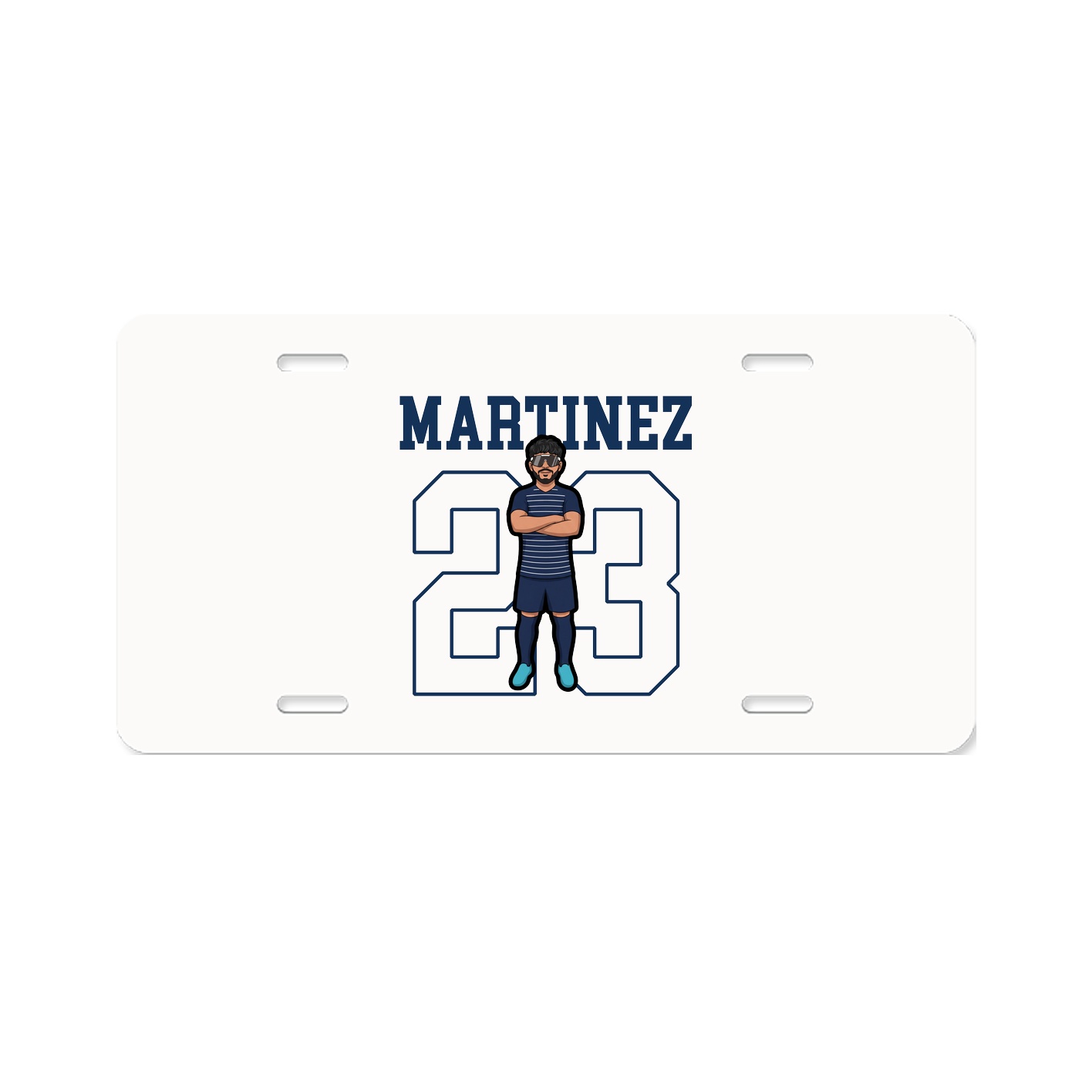 License Plate — Shirsey in Classic