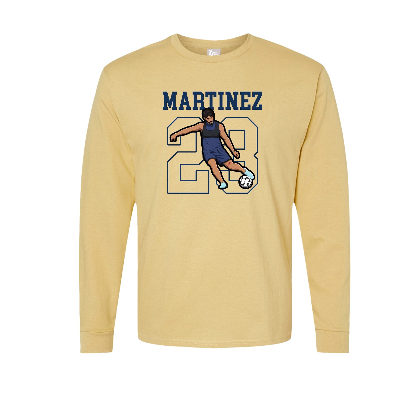 Long Sleeve Tee — Shirsey in Vegas Gold