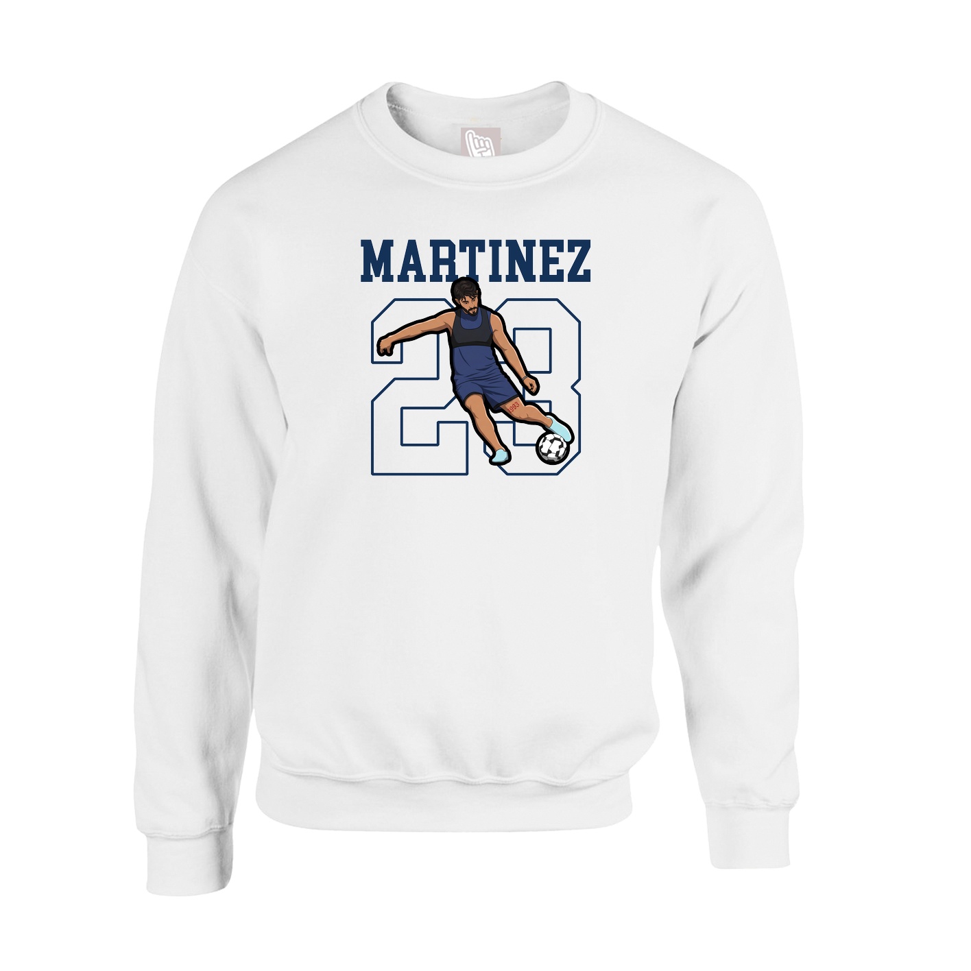 Fleece Crew — Shirsey in White