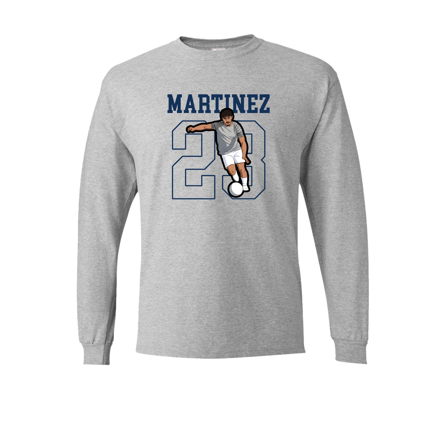 Long Sleeve Tee — Shirsey in Grey