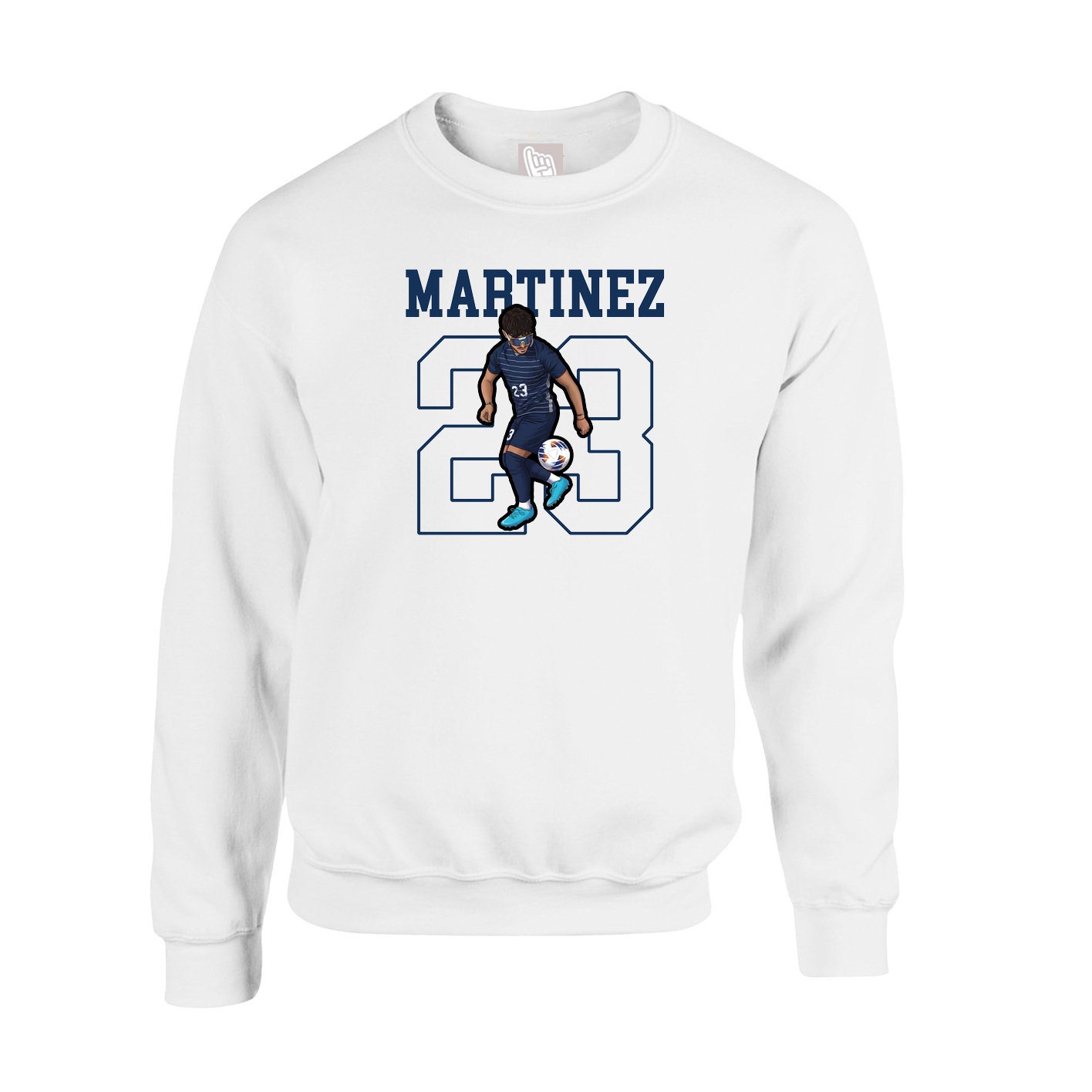 Fleece Crew — Shirsey in White
