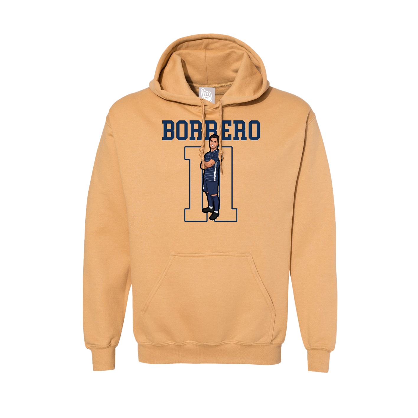 Hoodie — Shirsey in Vegas Gold
