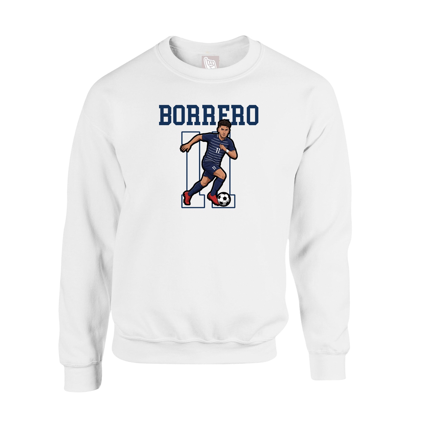 Fleece Crew — Shirsey in White