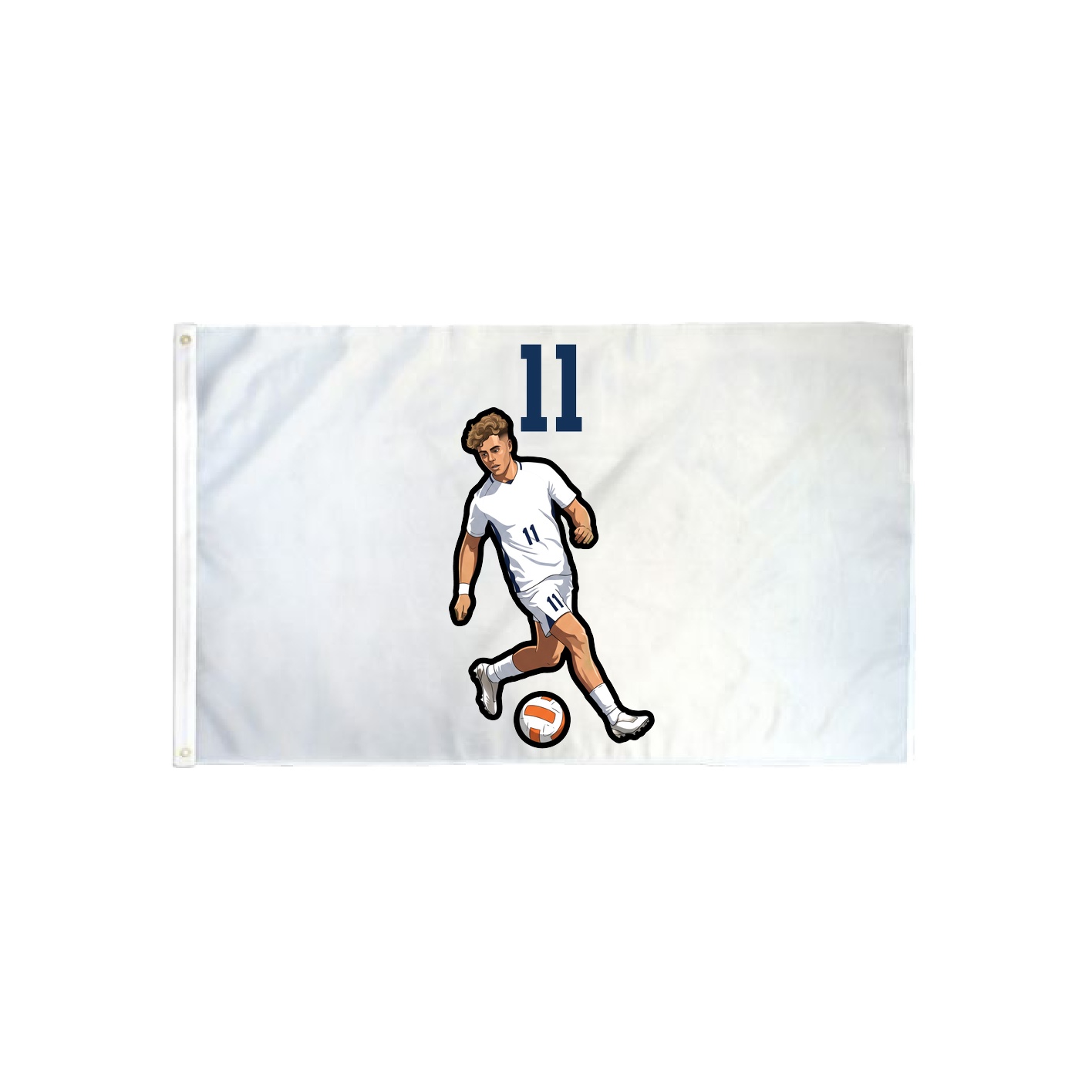 3x5 Flag — Number Top in Classic