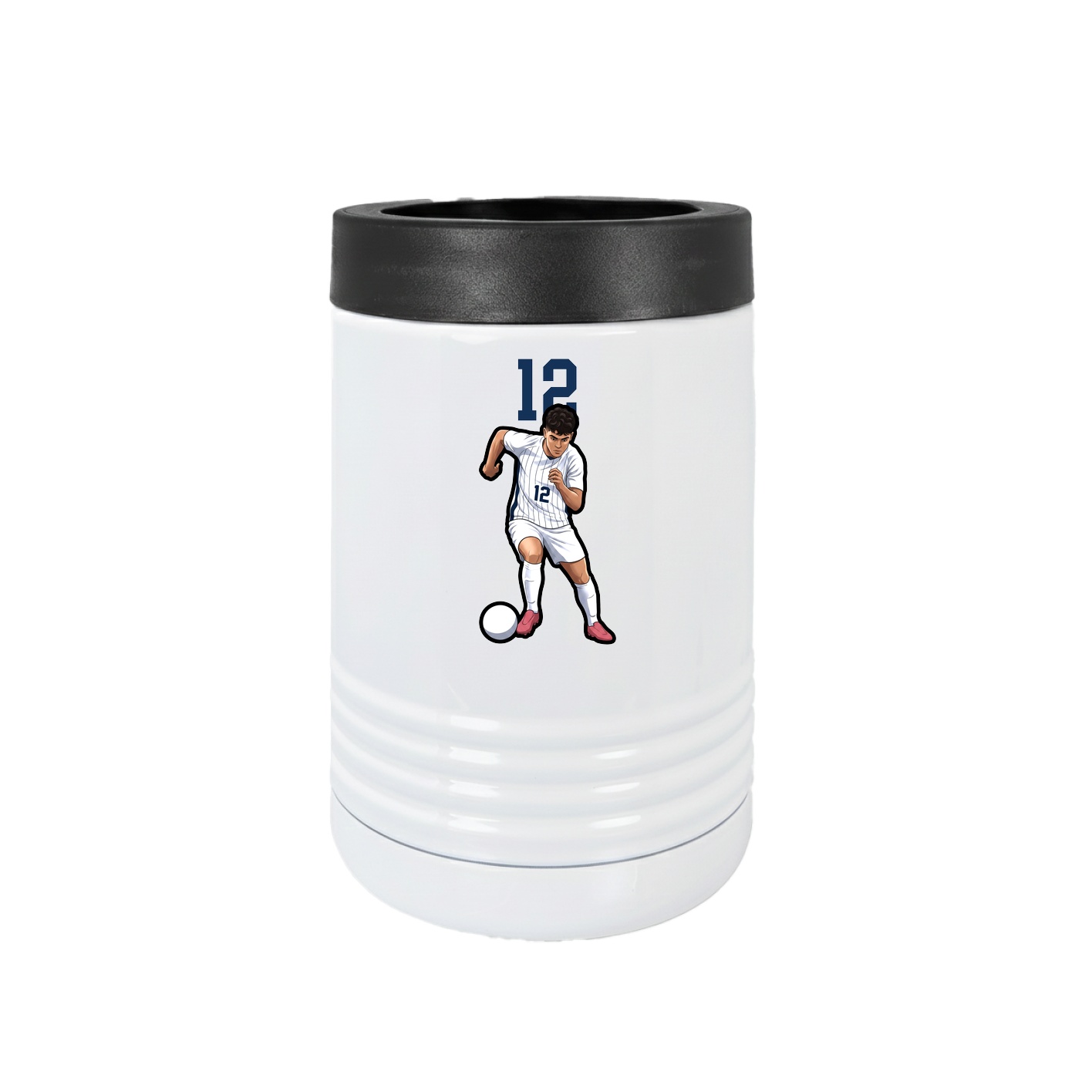 Beverage Holder — Number Top in White