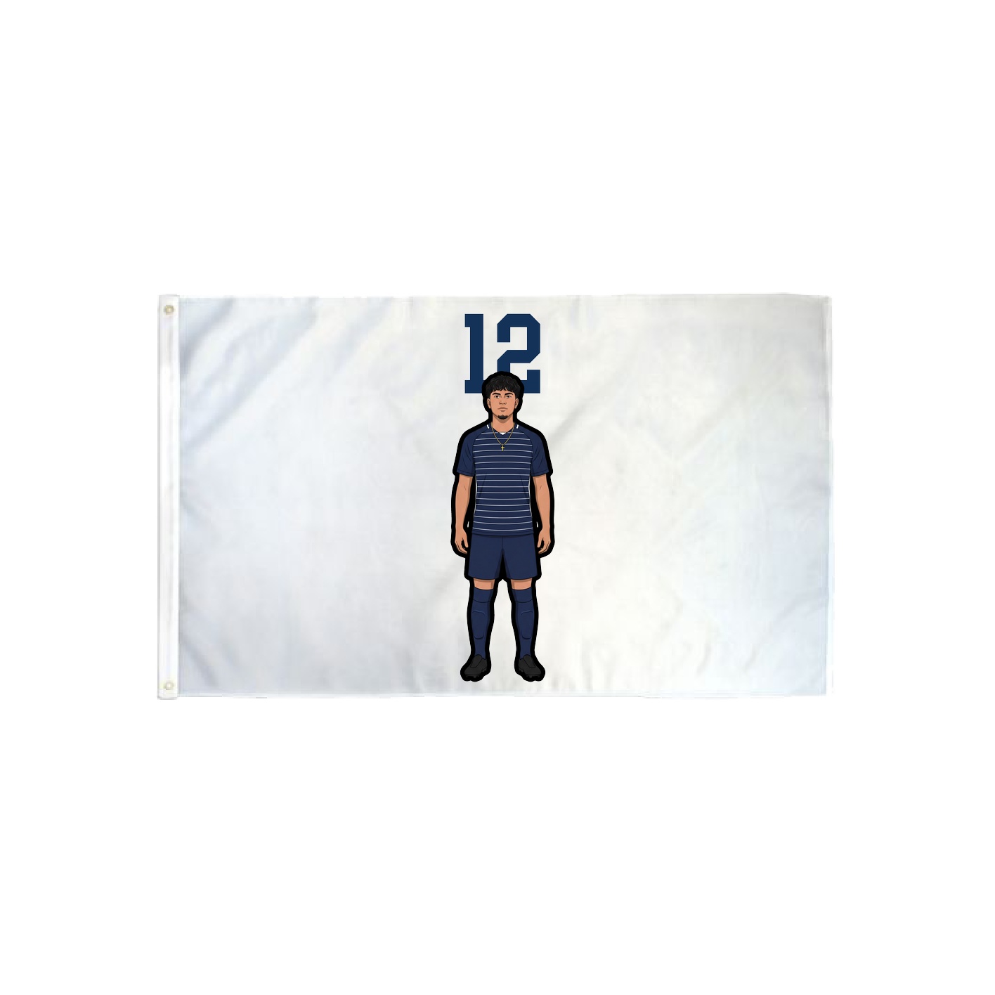 3x5 Flag — Number Top in Classic
