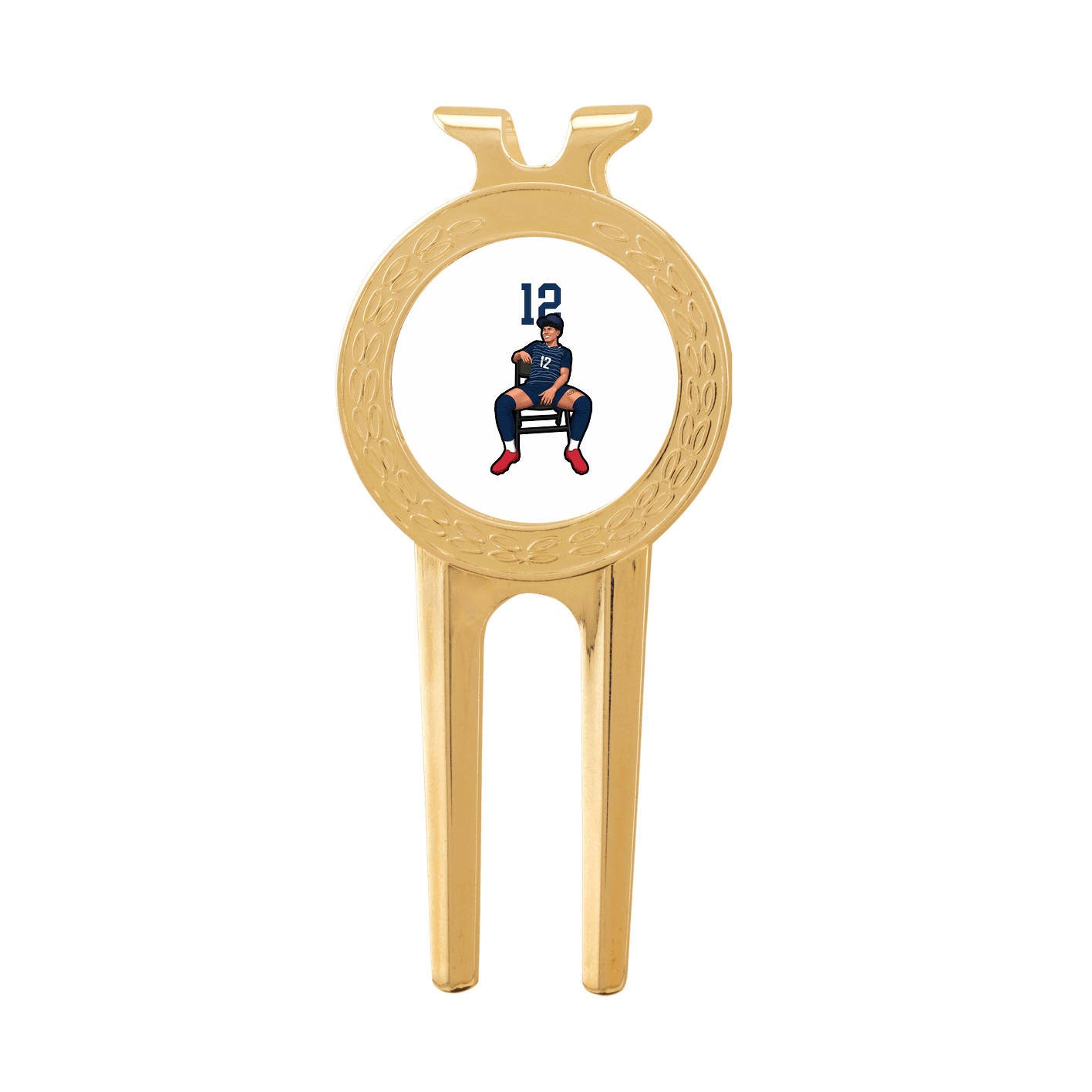 Divot Tool with Ball Marker — Number Top in Classic