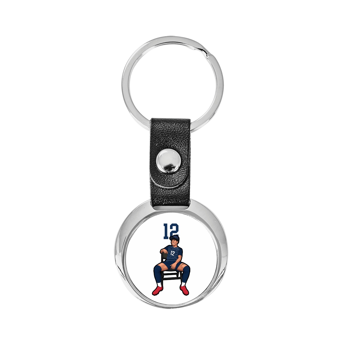 Key Chain — Number Top in Classic