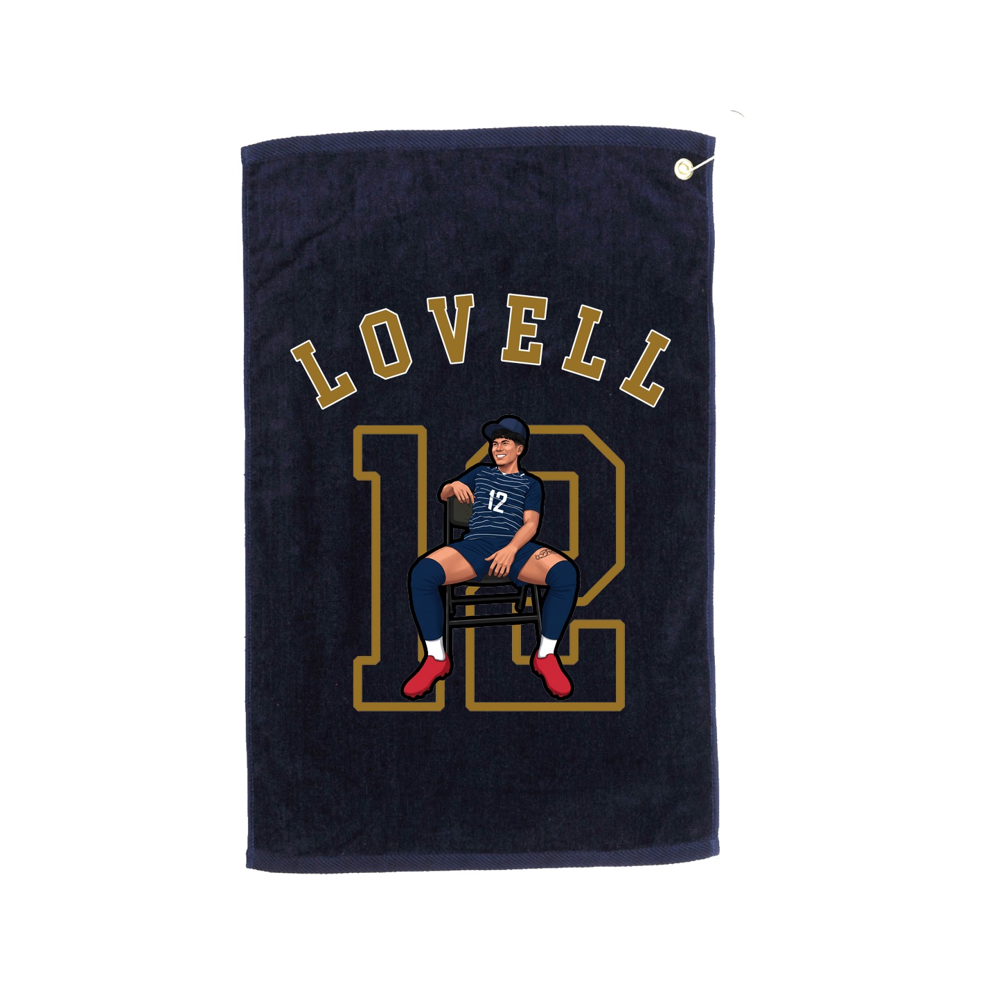 Golf Towel — Shirsey Arch in Navy