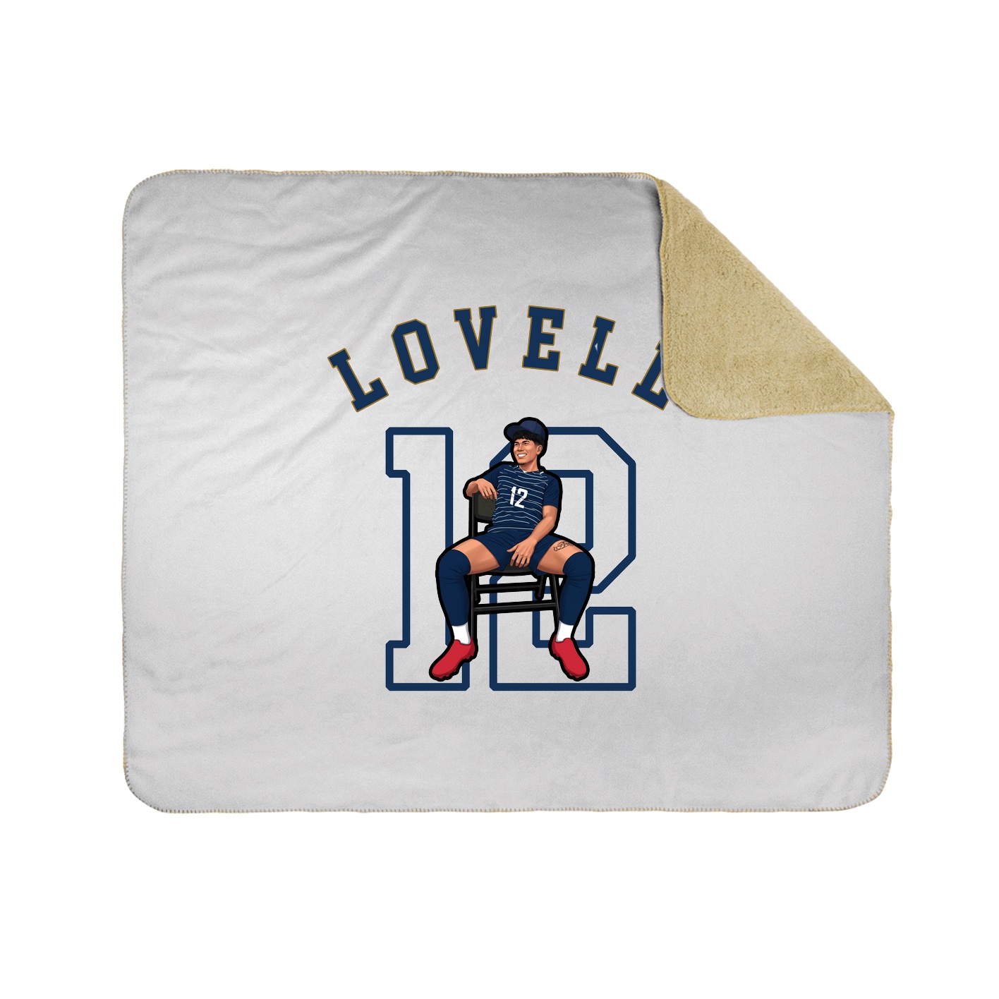 Throw Blanket — Shirsey Arch in White
