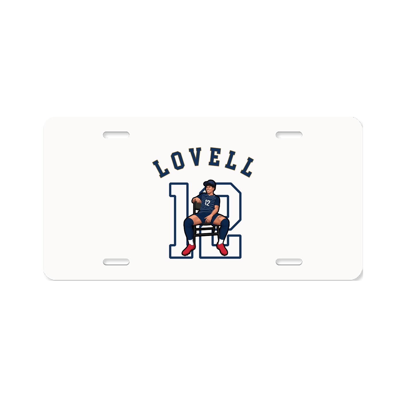 License Plate — Shirsey Arch in Classic