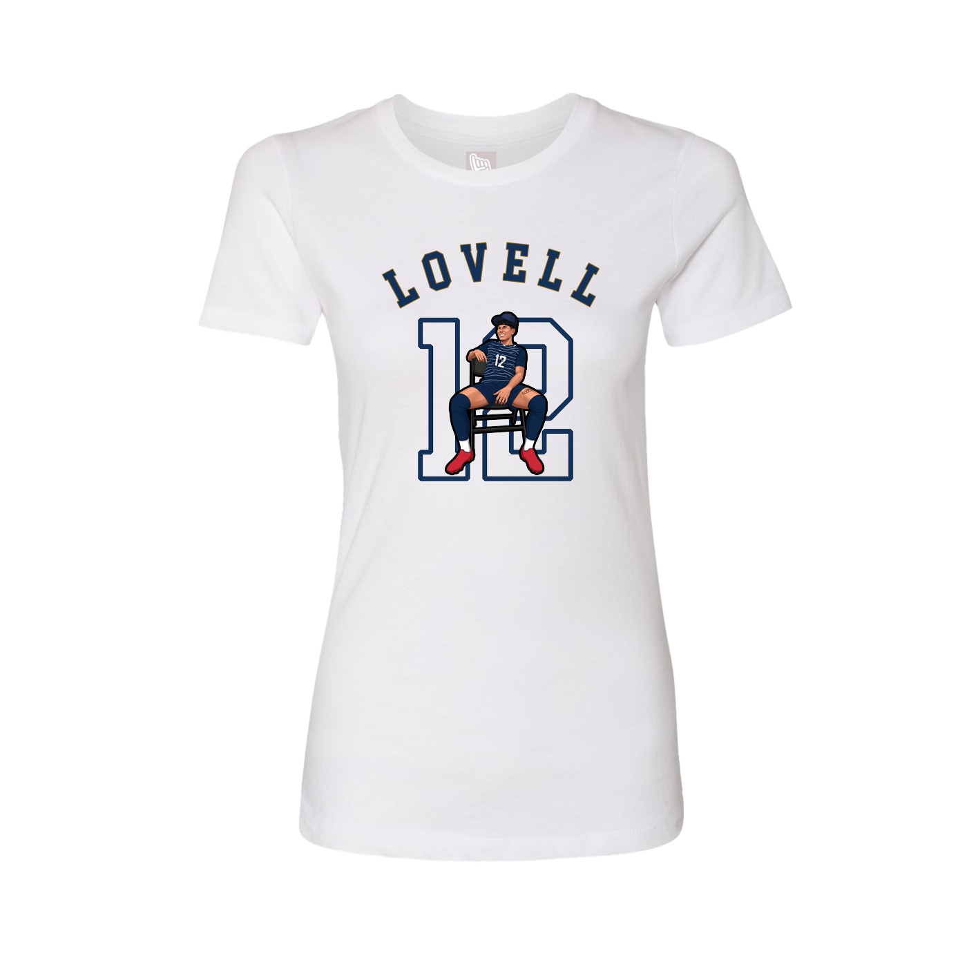 Womens Tee — Shirsey Arch in White