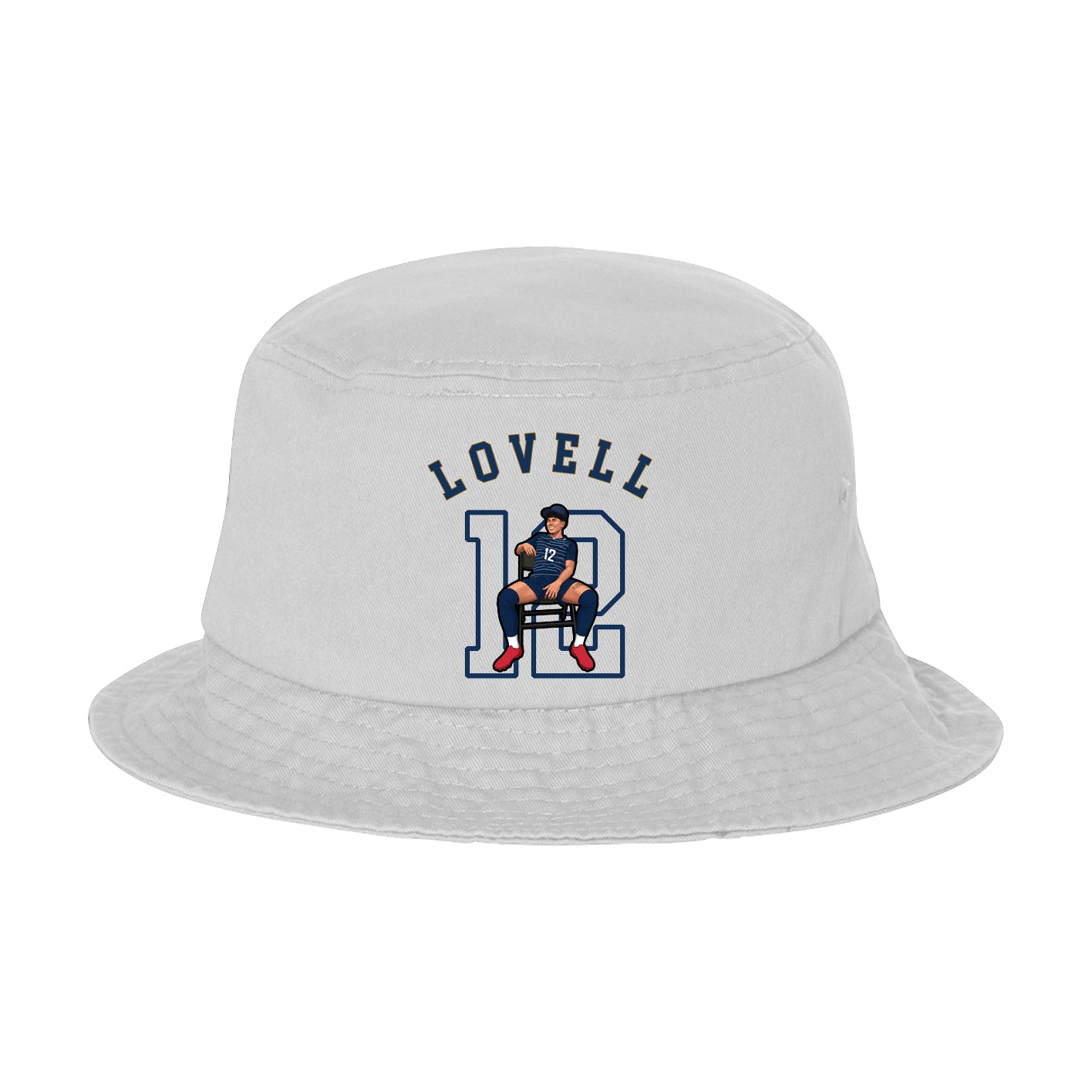 Bucket Cap — Shirsey Arch in White
