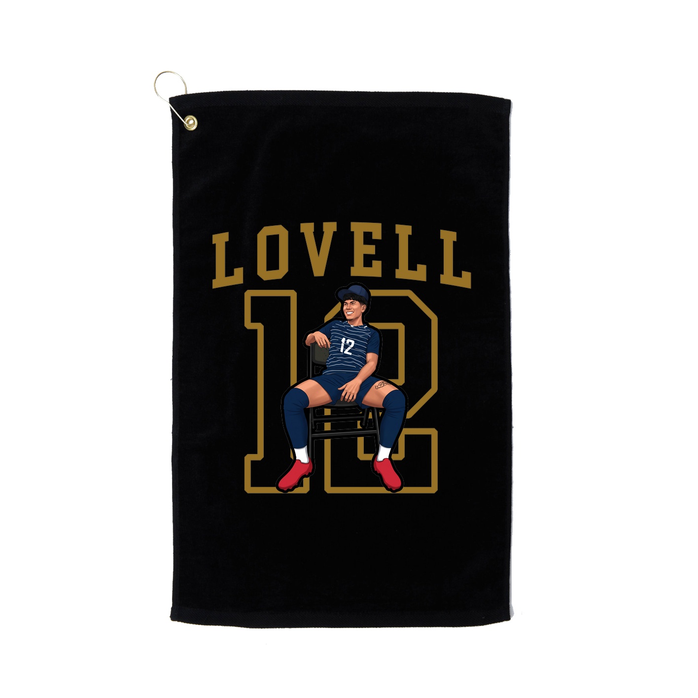 Golf Towel — Shirsey in Black