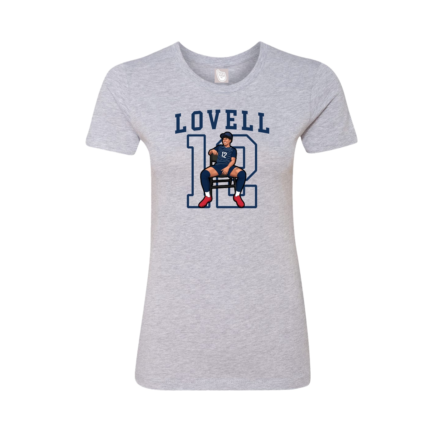 Womens Tee — Shirsey in Grey
