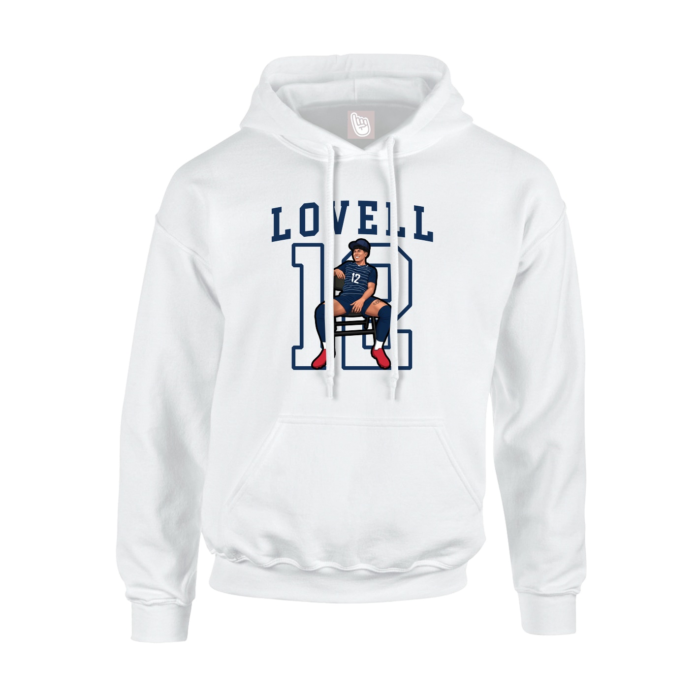 Youth Hoodie — Shirsey in White