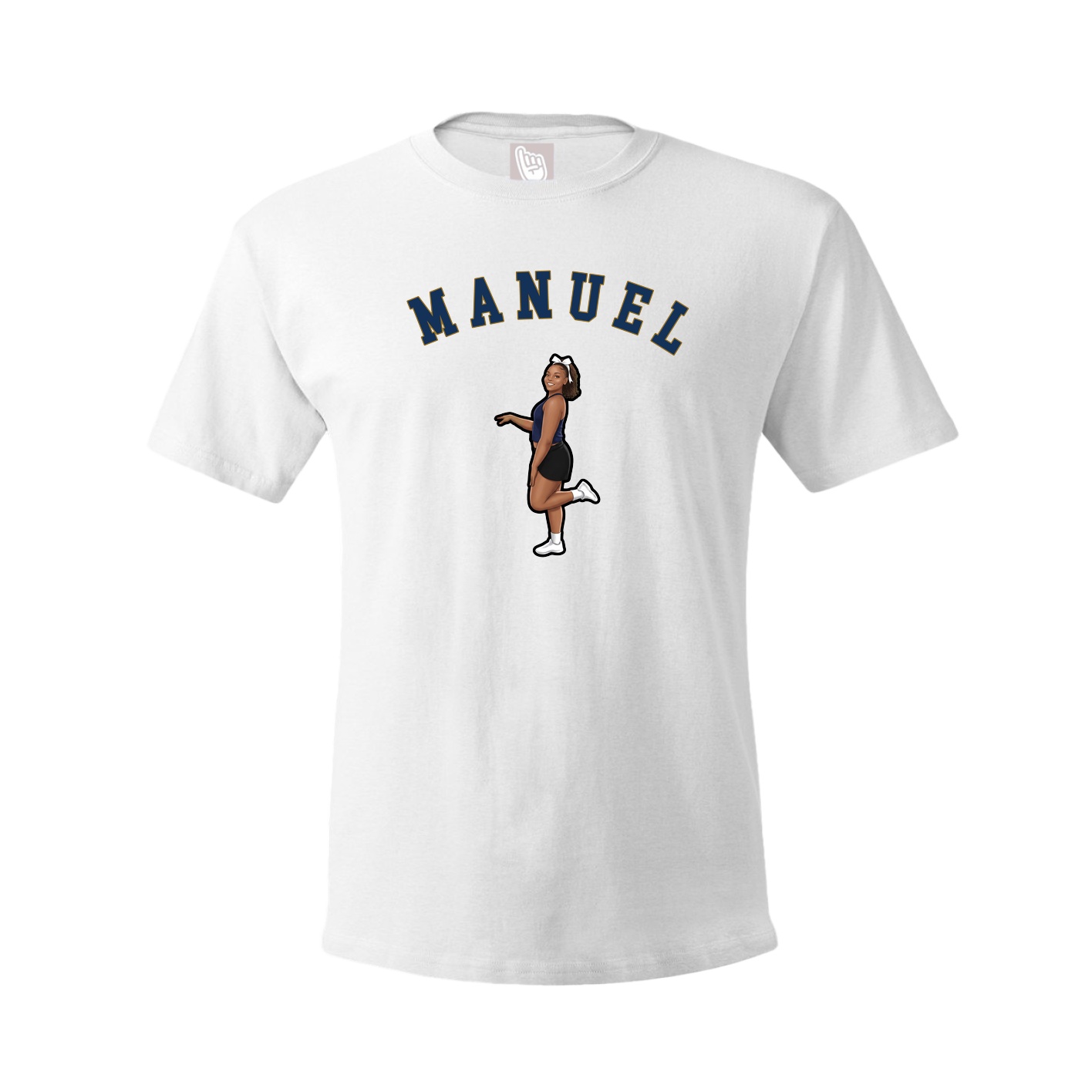 Youth Tee — Shirsey Arch in White
