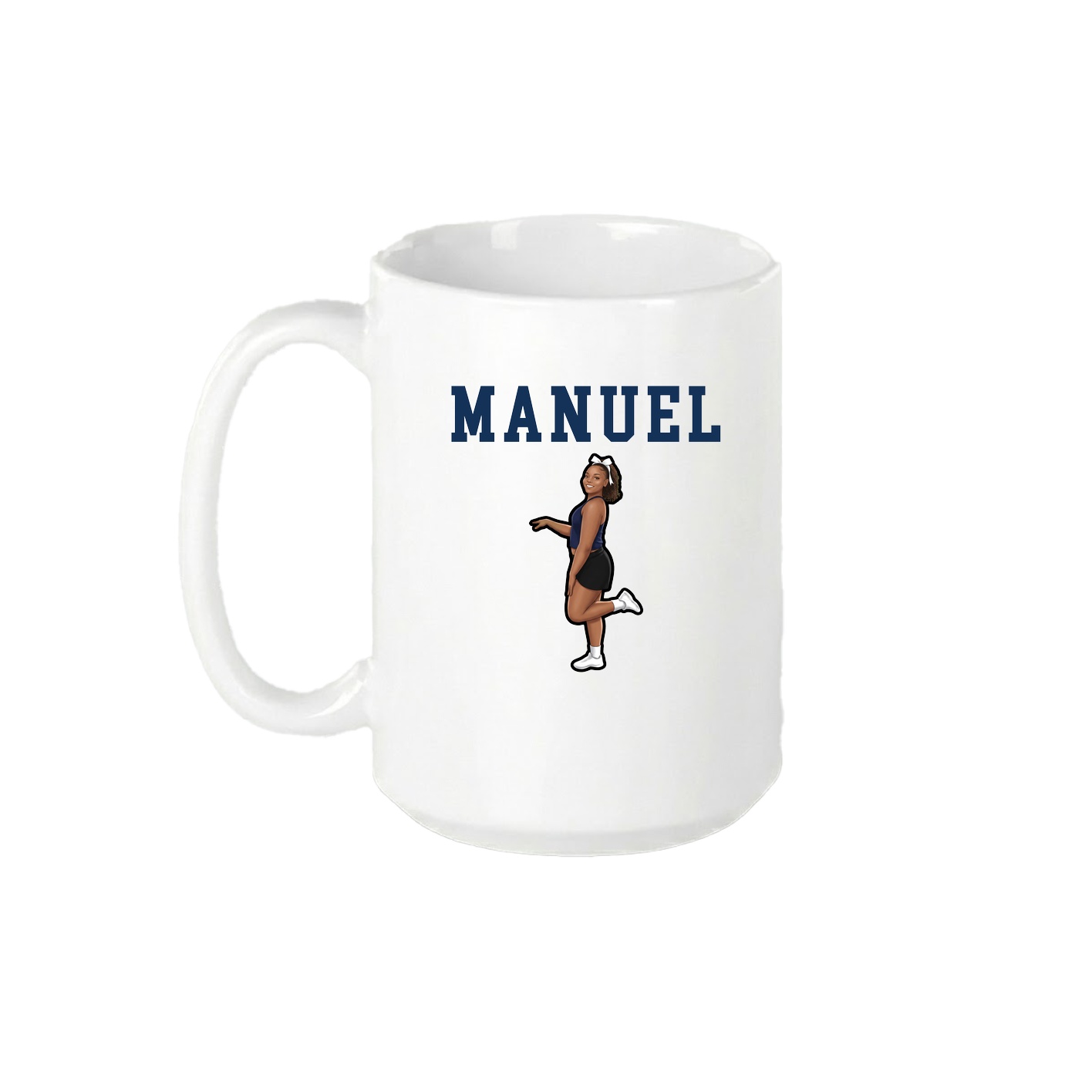 15oz Coffee Mug — Shirsey in White