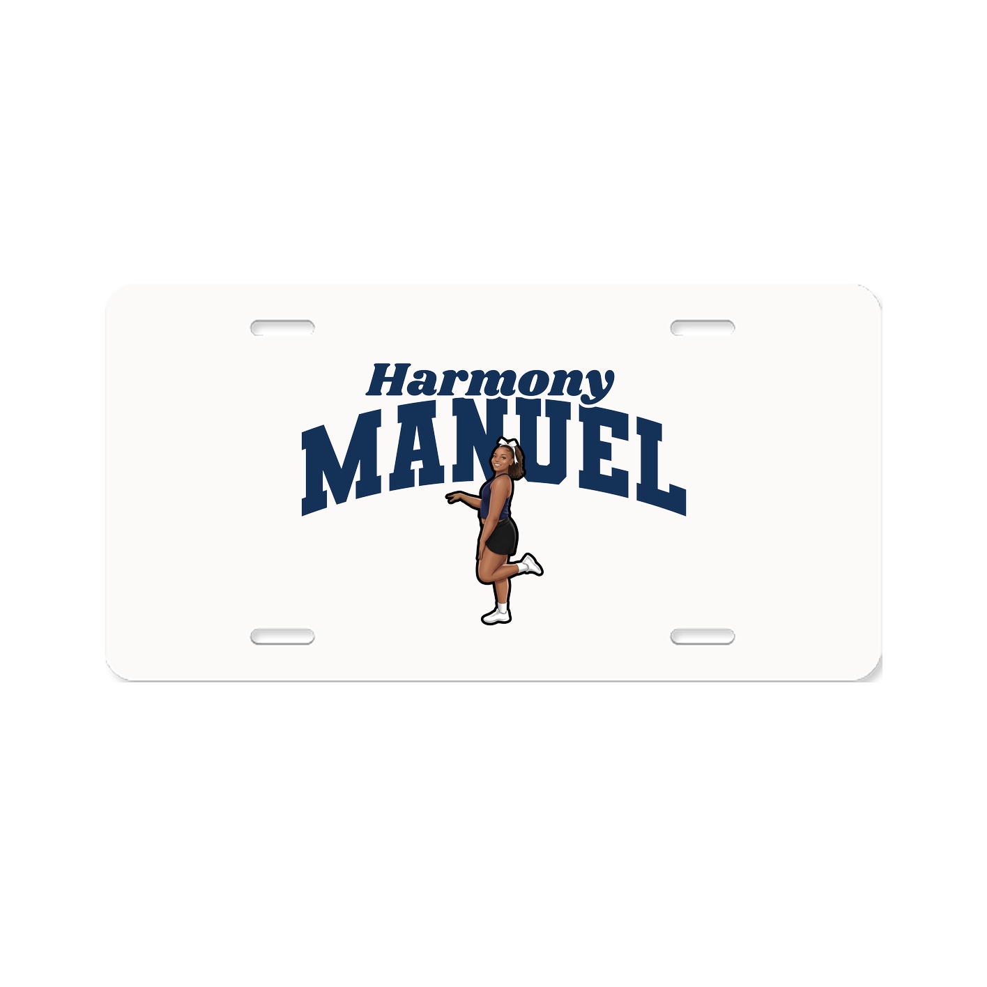 License Plate — Signature Arch in Classic