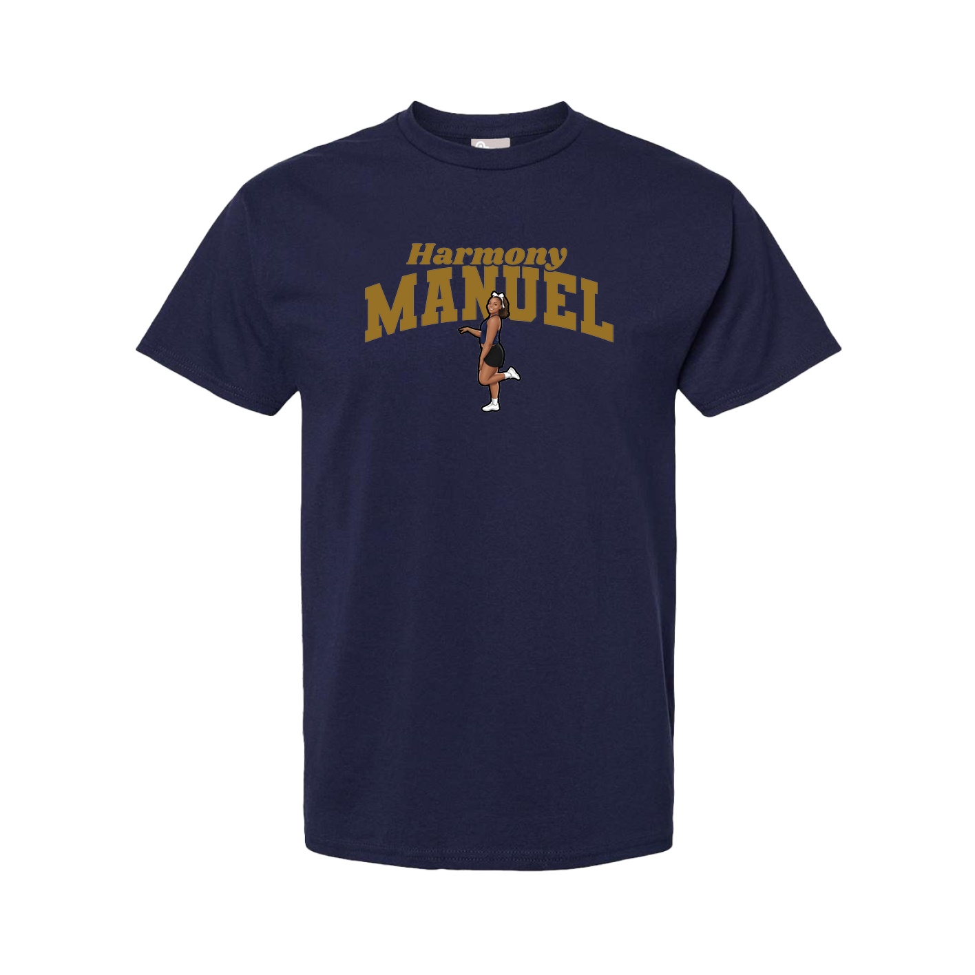 Tee — Signature Arch in Navy