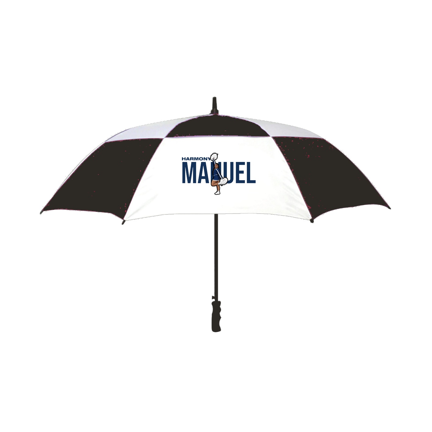 Golf Umbrella — Player Name in Black