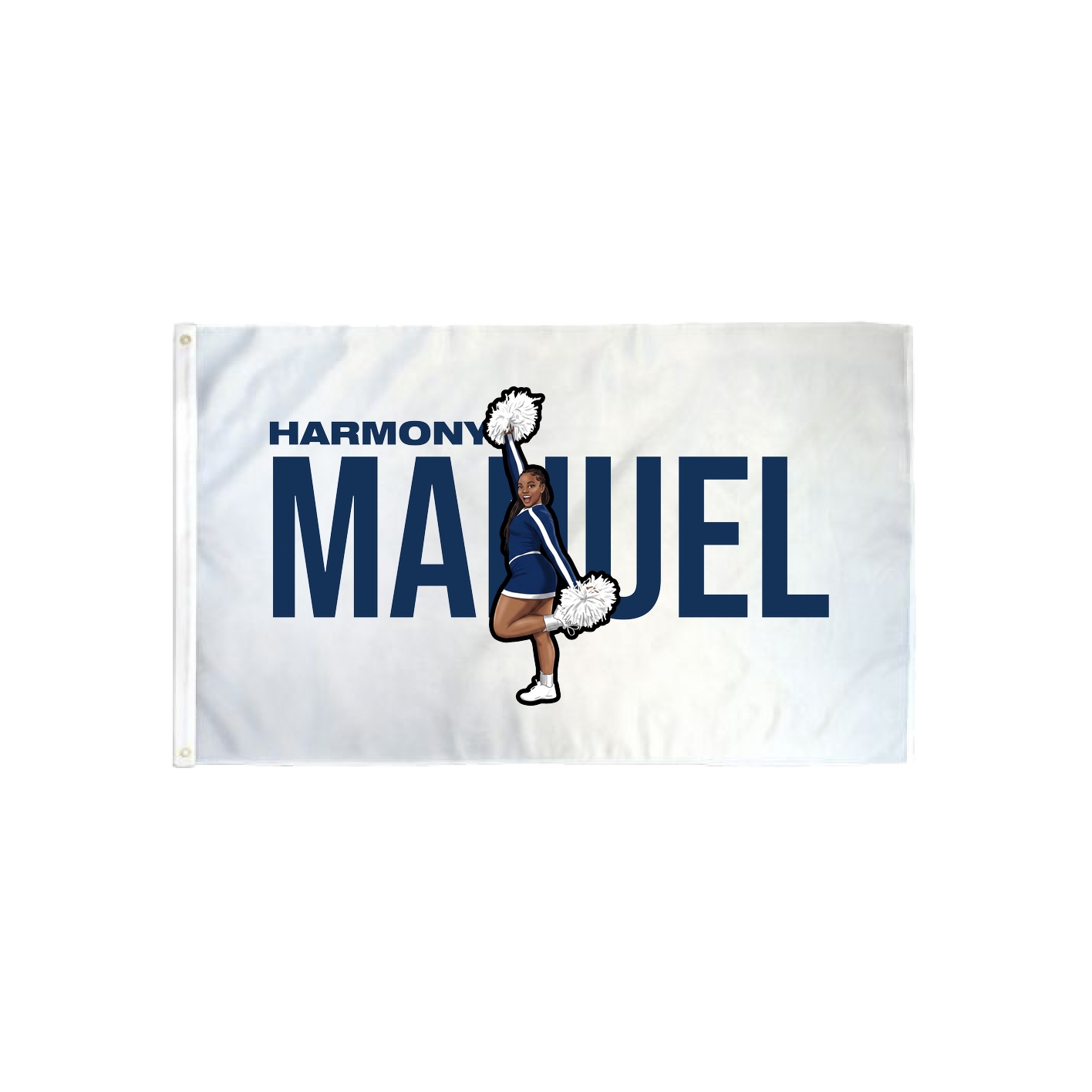 3x5 Flag — Player Name in Classic