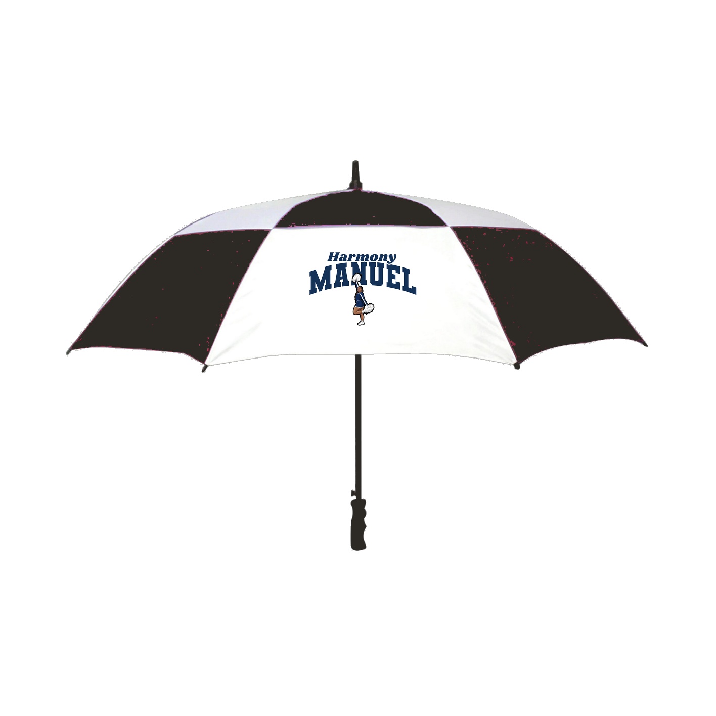 Golf Umbrella — Signature Arch in Black