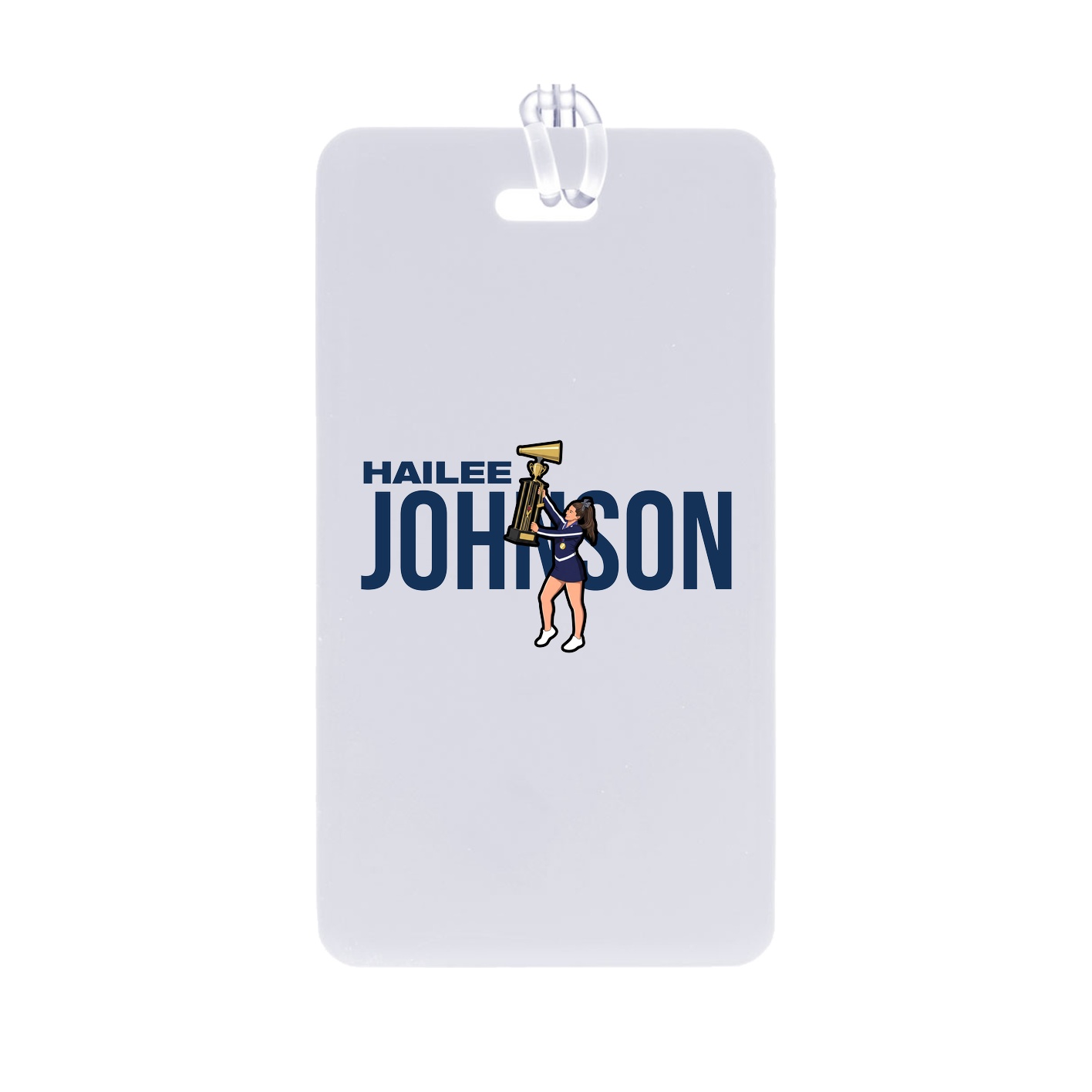 Bag Tag — Player Name in Classic