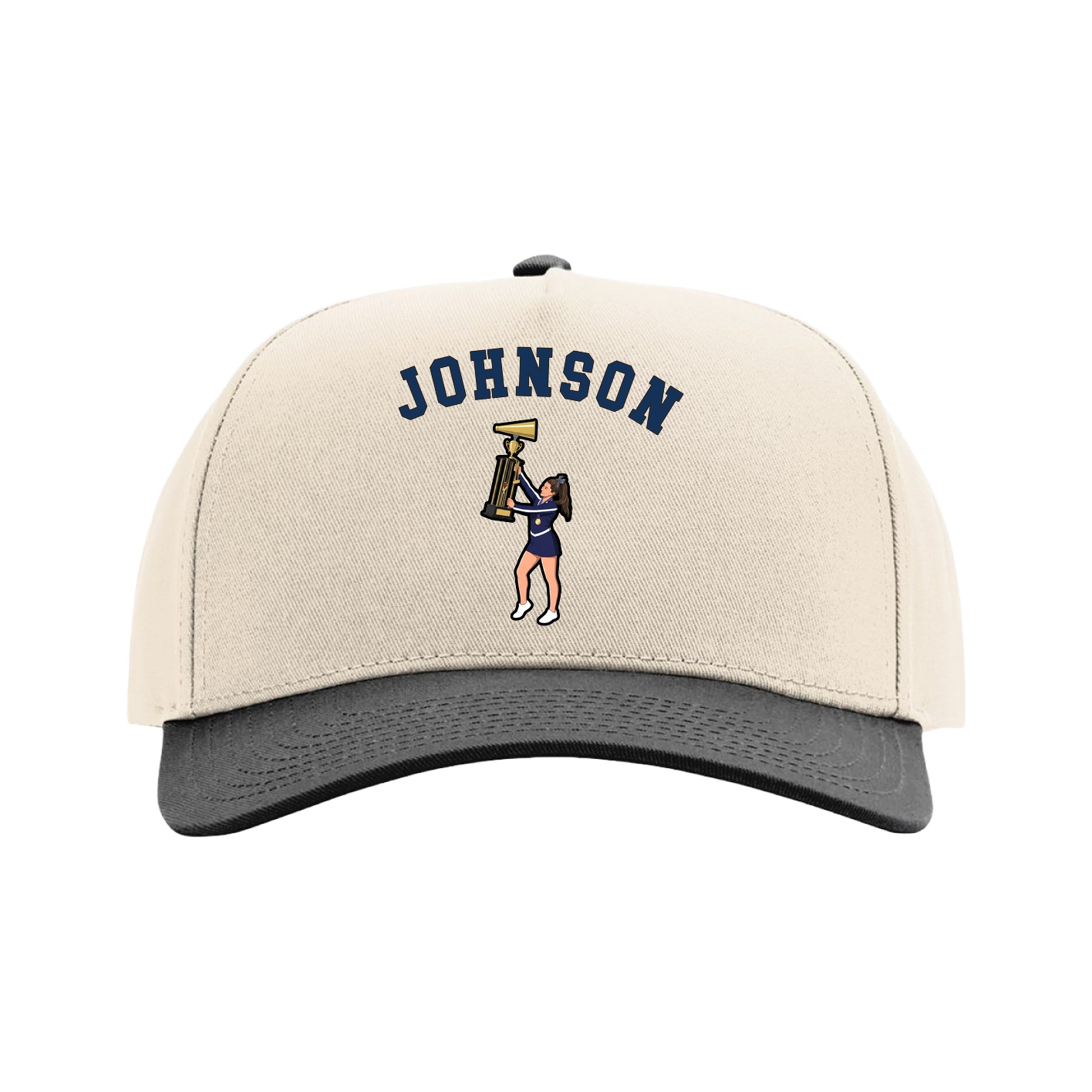 Full Fabric Five-Panel Champ Cap