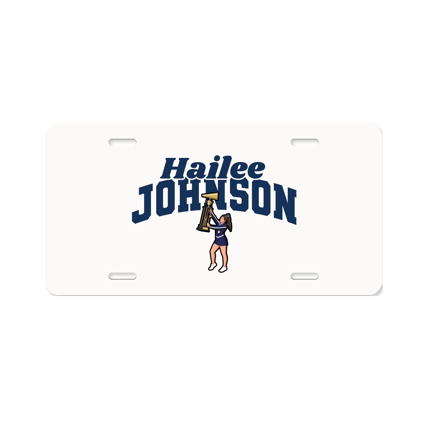 License Plate — Signature Arch in Classic