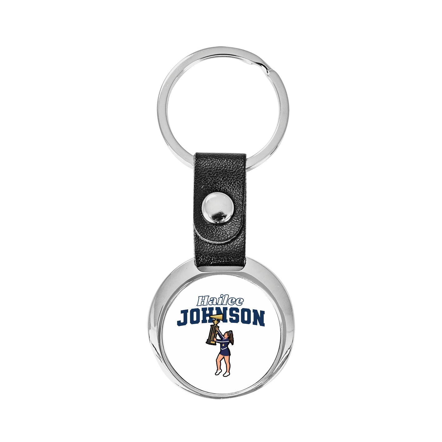 Key Chain — Name Arch in Classic