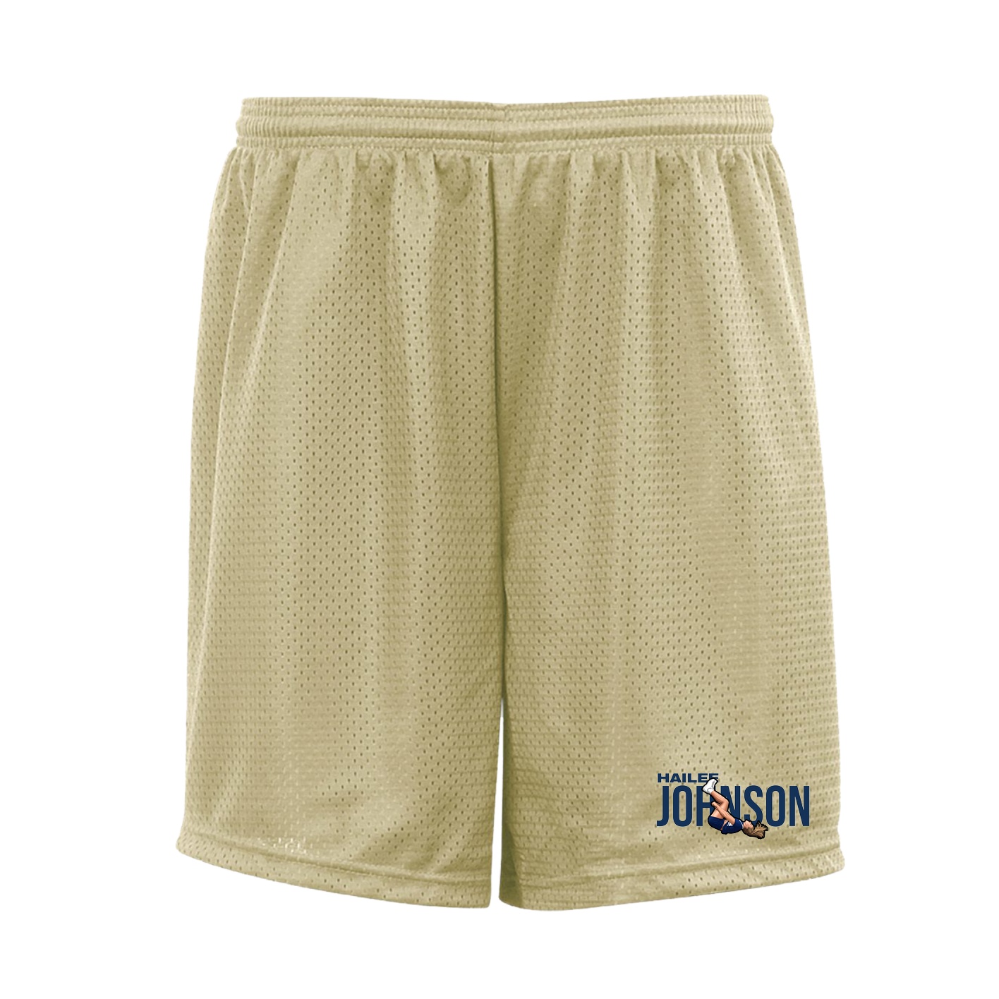 Shorts — Player Name in Vegas Gold