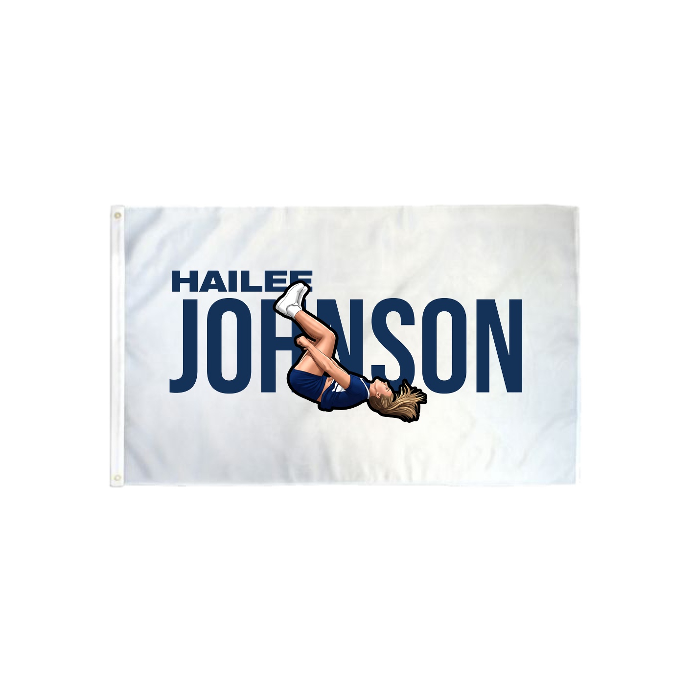 3x5 Flag — Player Name in Classic
