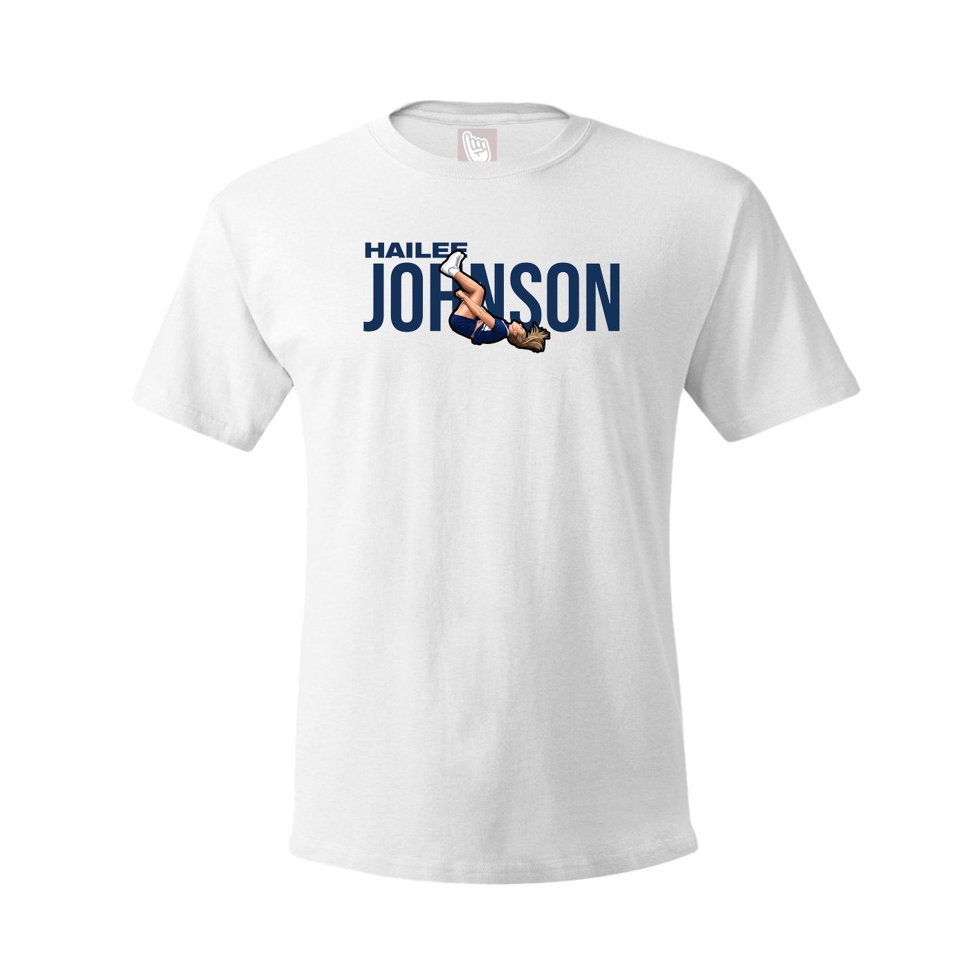 Youth Tee — Player Name in White