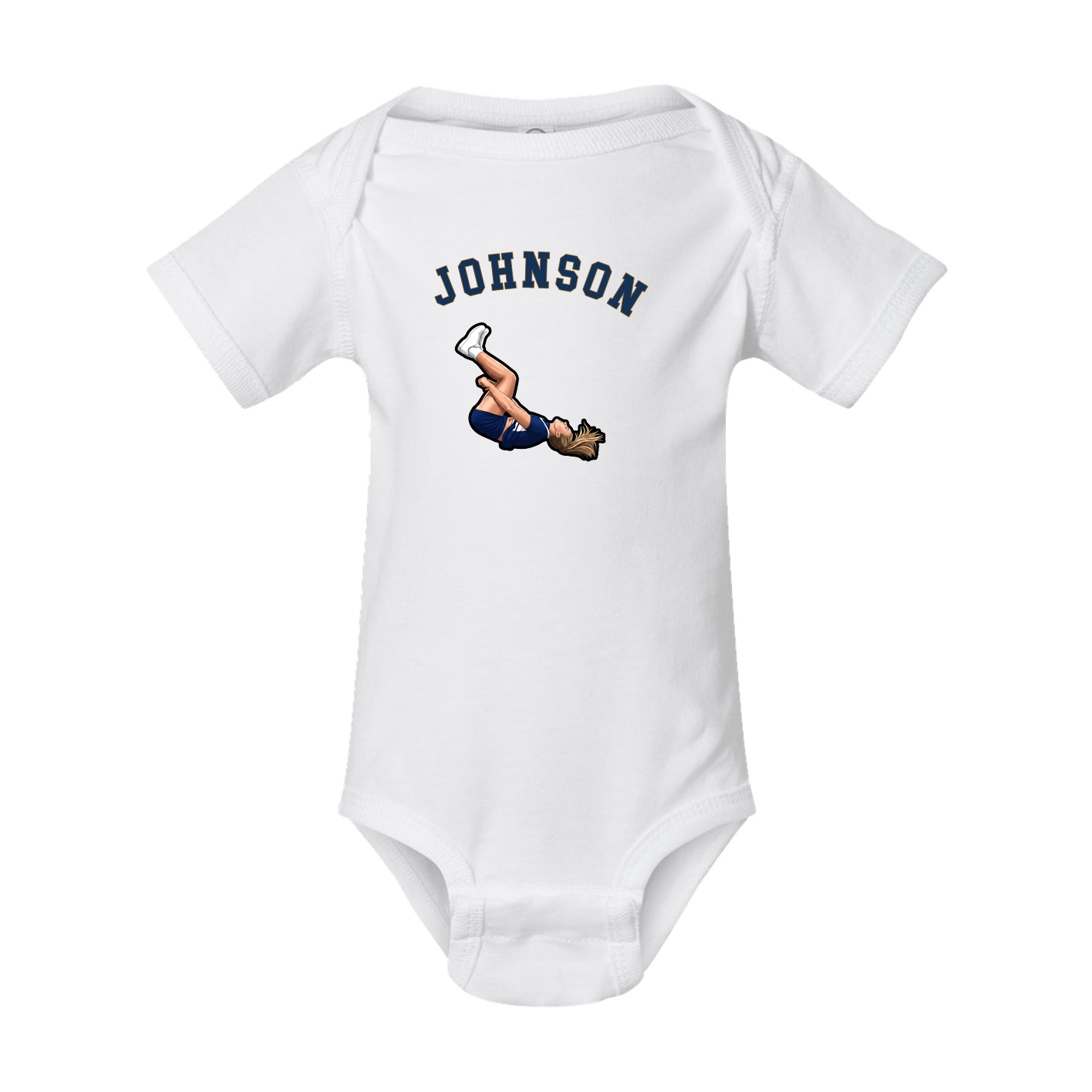 Baby Onesie — Shirsey Arch in White
